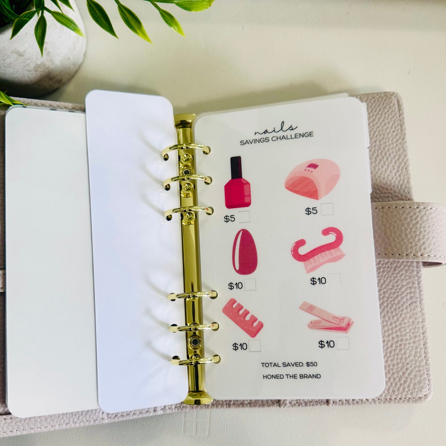 Self Care Mini Savings Challenge