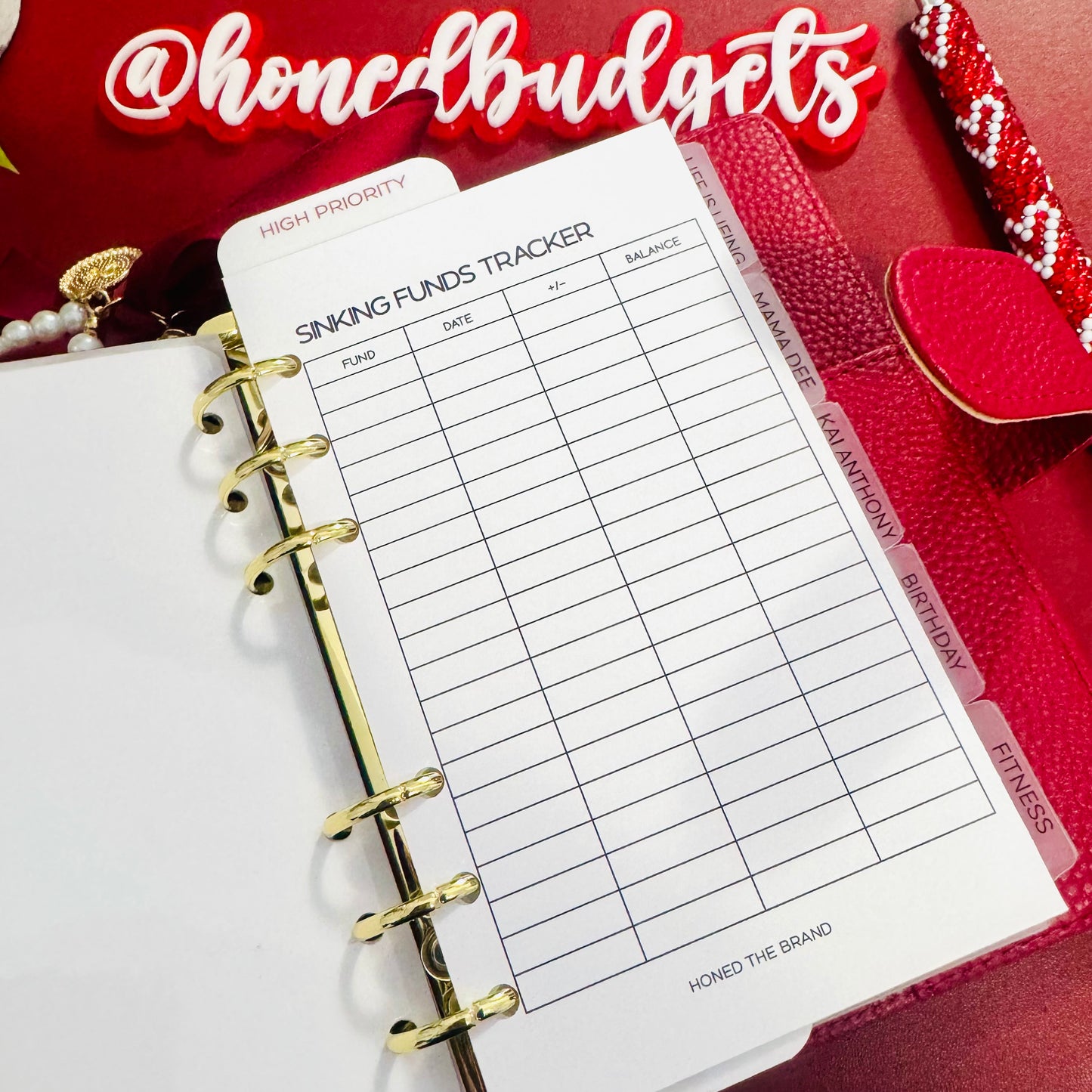 Sinking Funds Tracker
