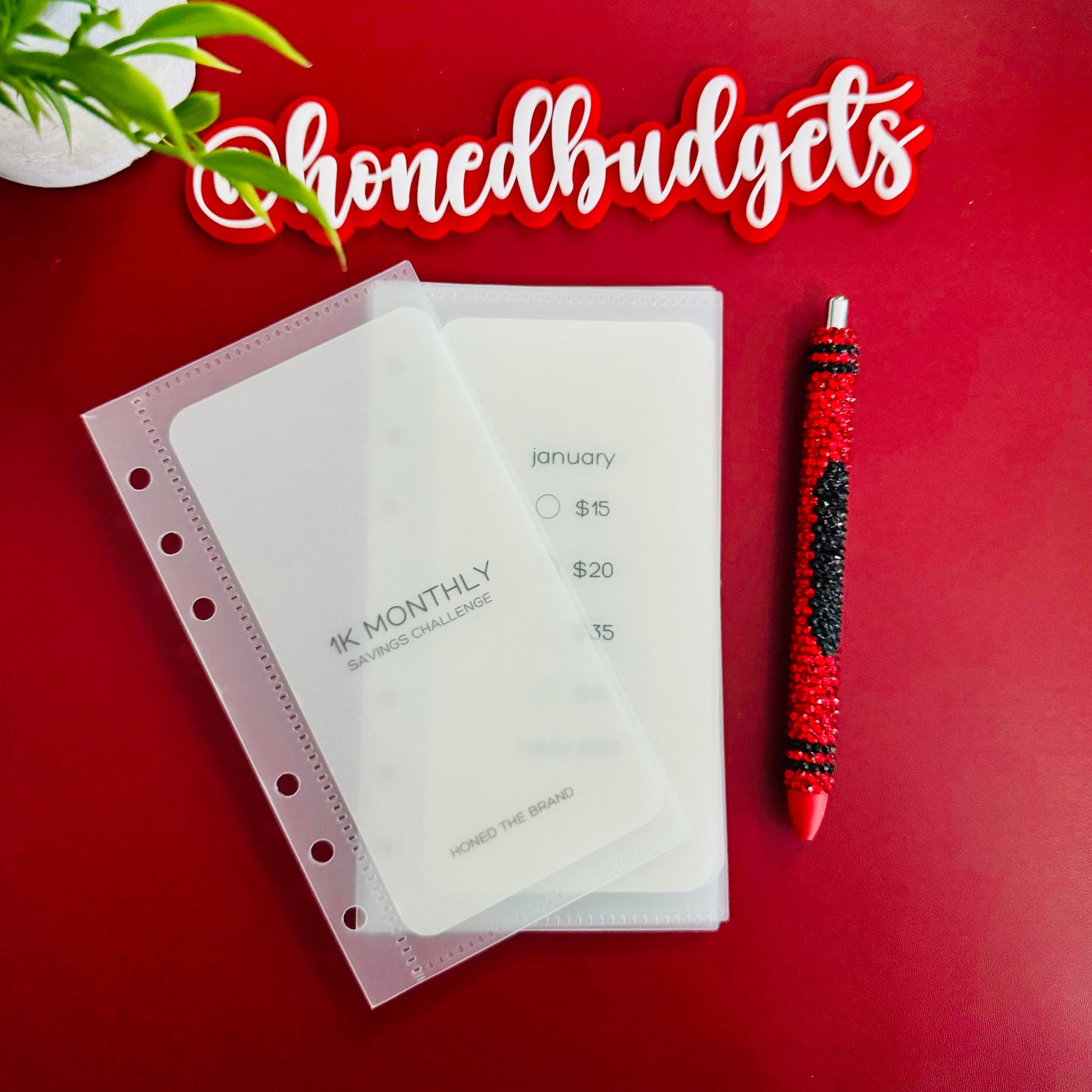 Monthly Savings Challenge