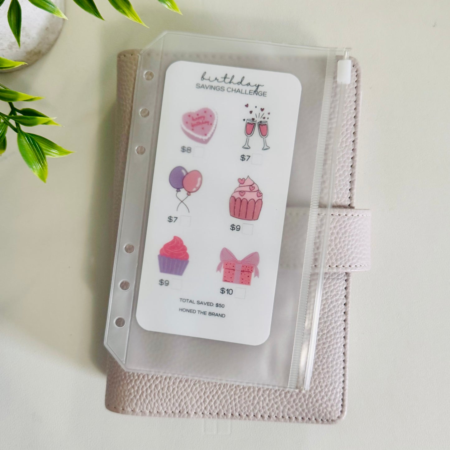 Birthday Mini Savings Challenge