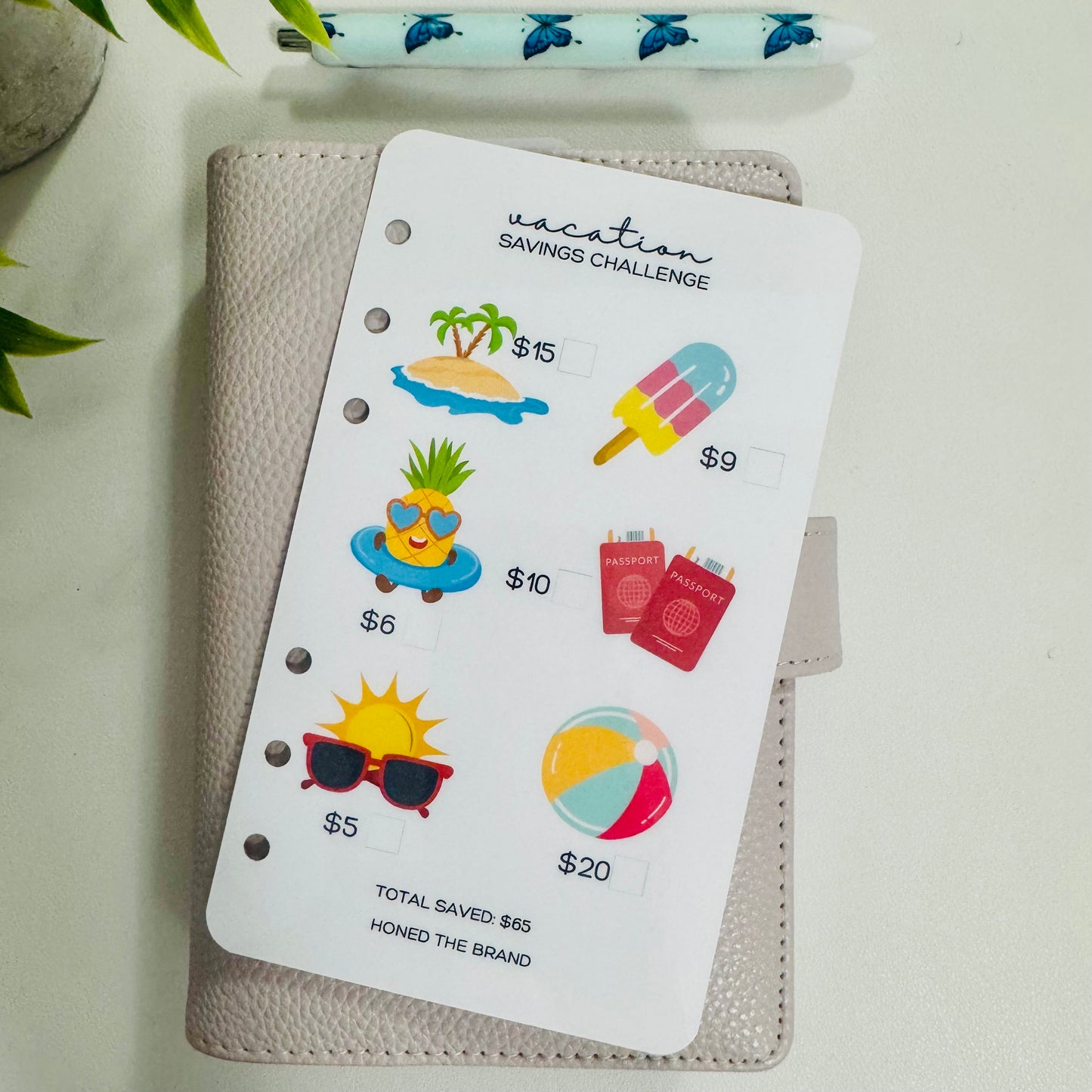 Vacation Mini Savings Challenge