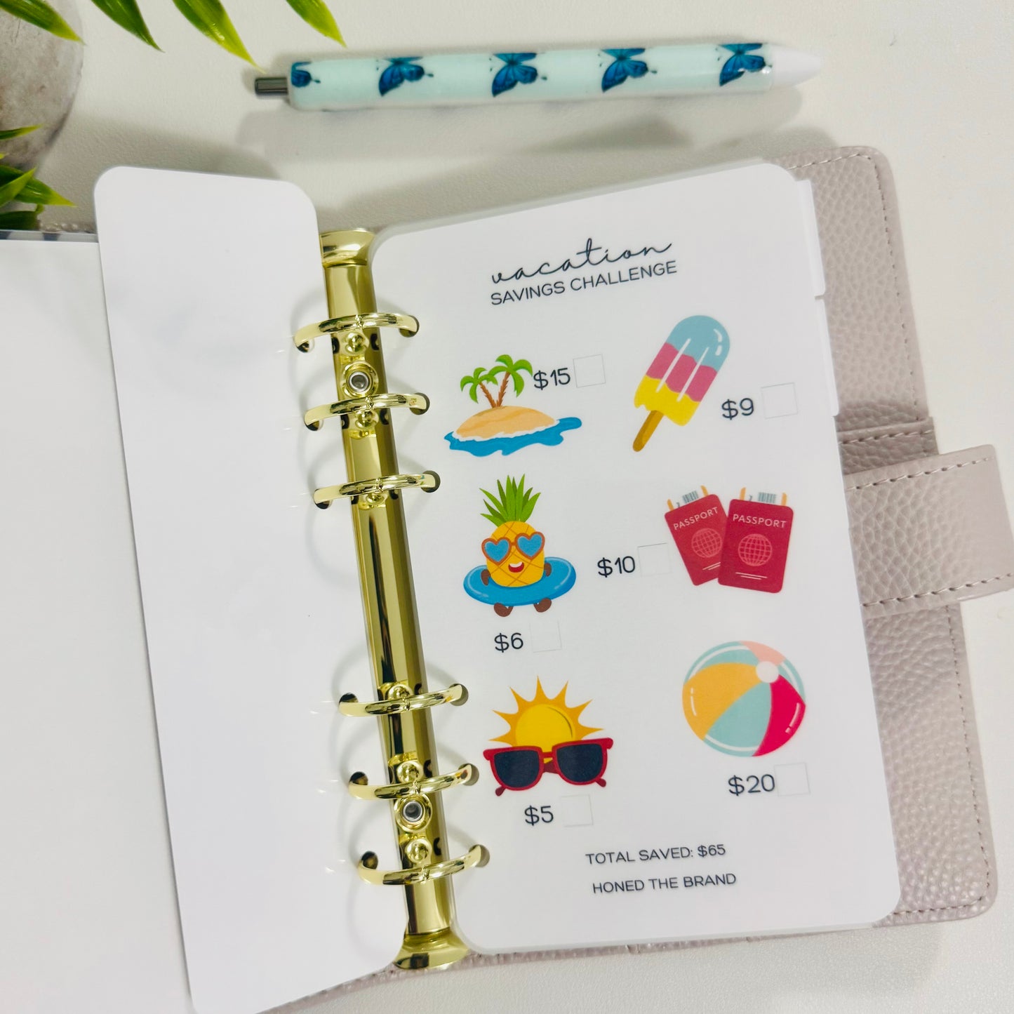 Vacation Mini Savings Challenge