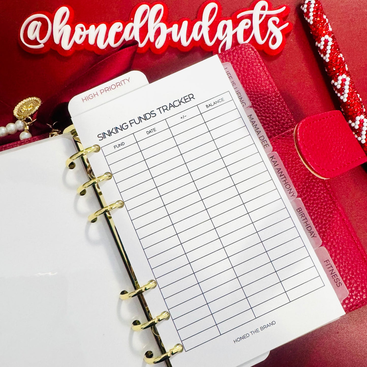 Sinking Funds Tracker