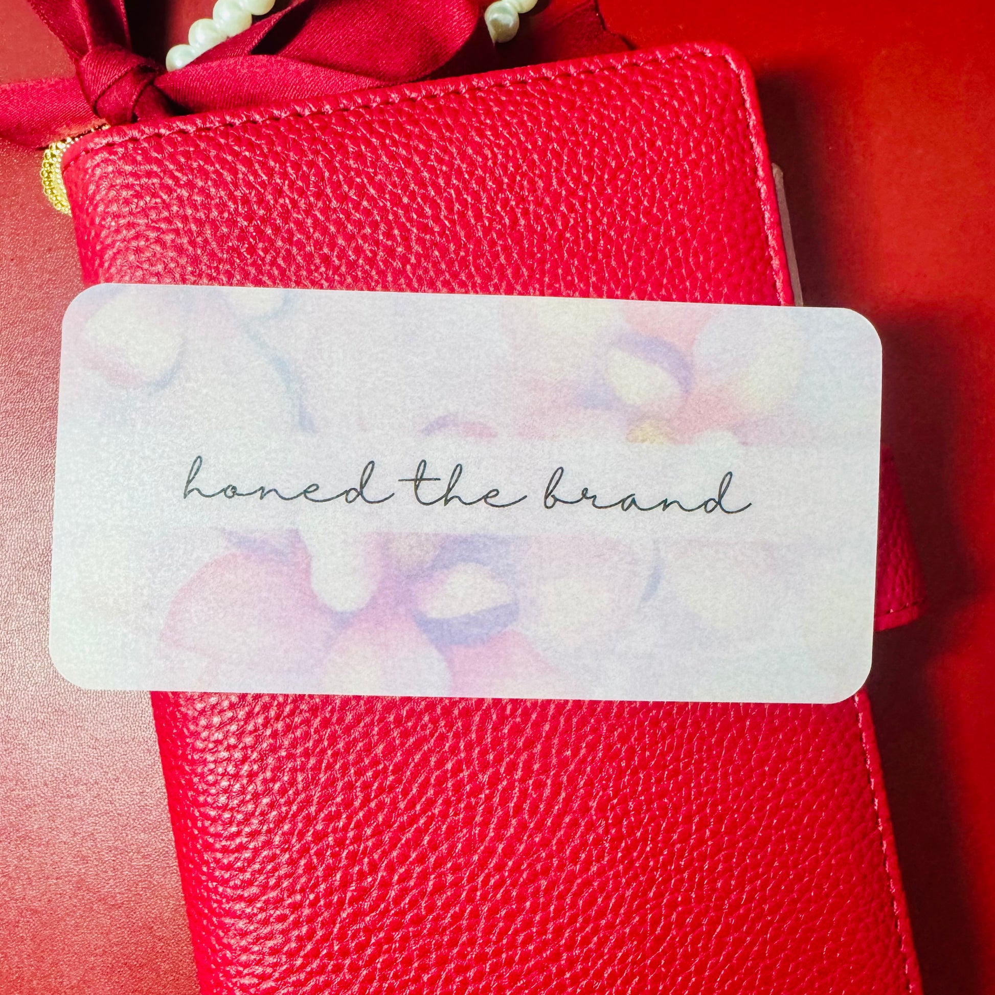 Pastel Floral Custom Cash Envelope Insert