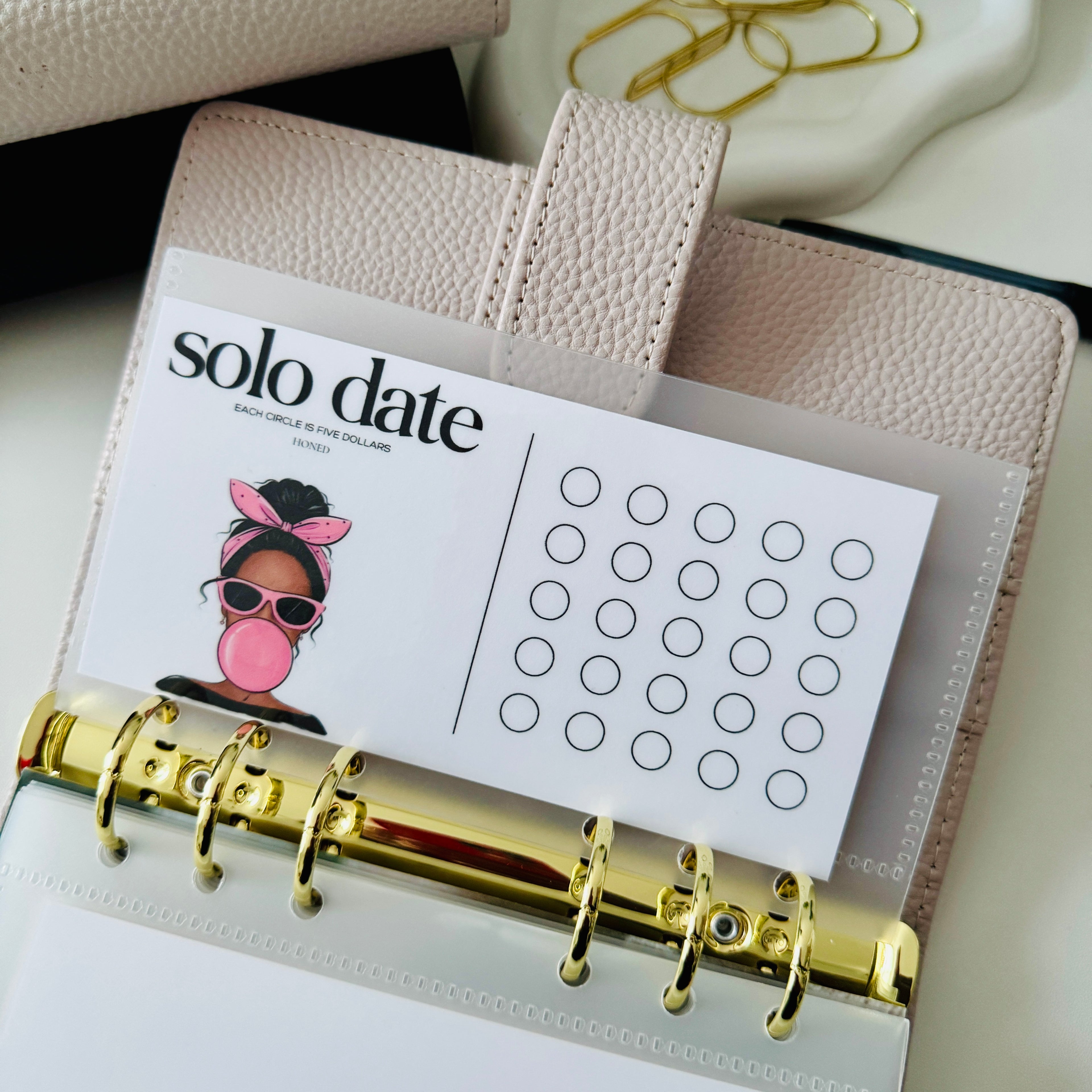 Solo Date Savings Challenge