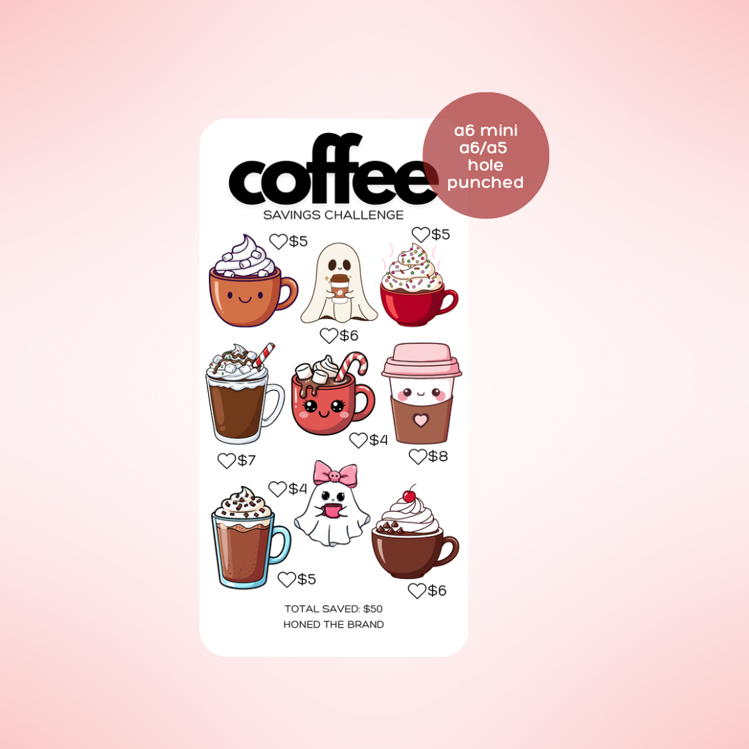 Coffee Mini Savings Challenge