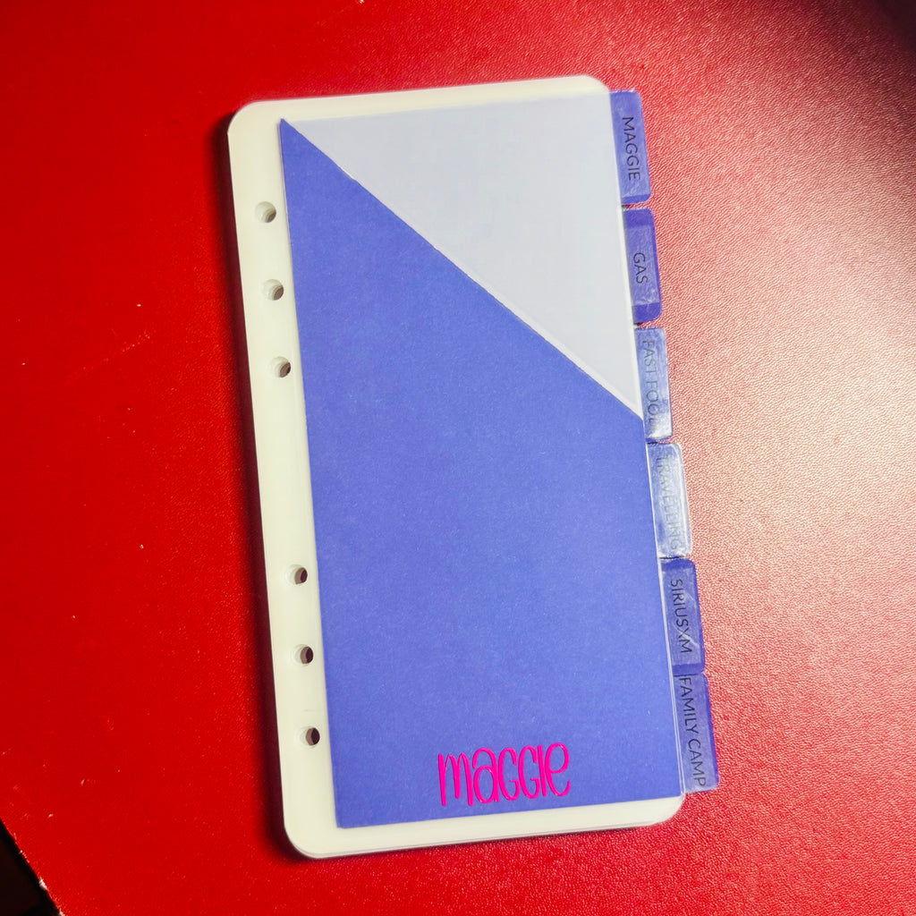 Tabbed Peek-A-Boo Cash Envelopes