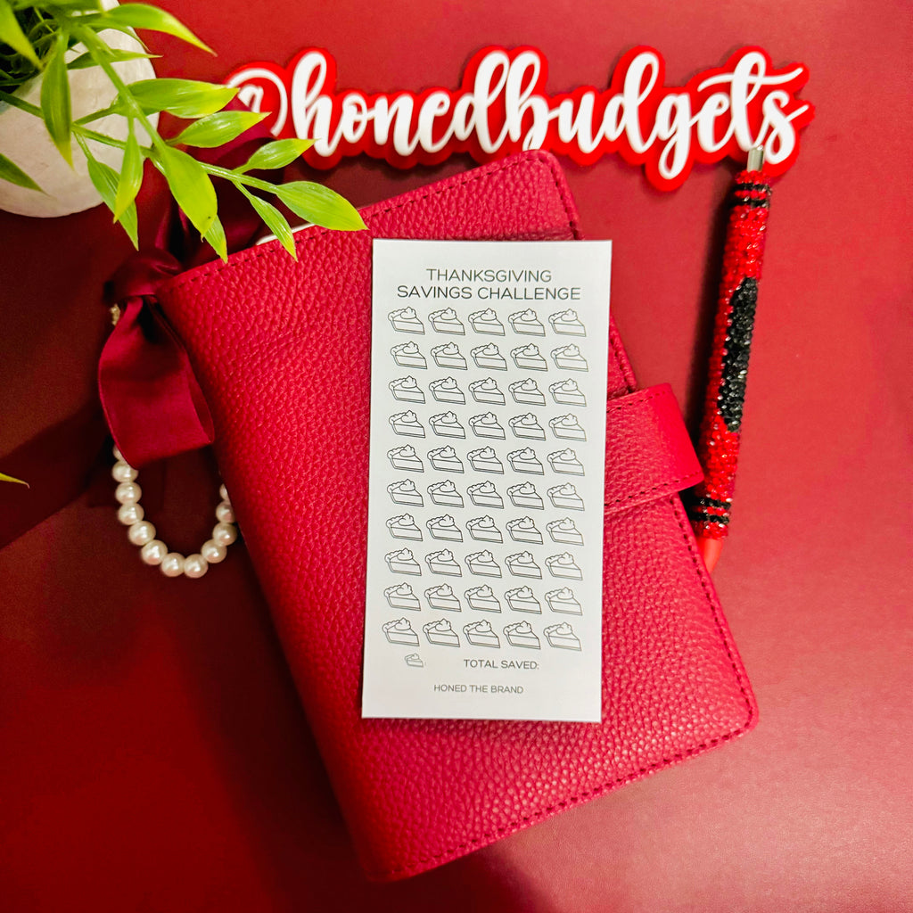 Minimal Thanksgiving Savings Challenge