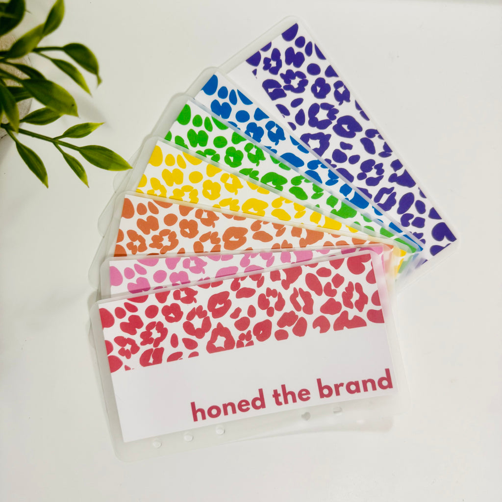 Leopard Cash Envelopes