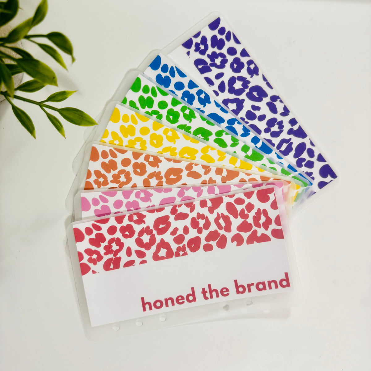 Leopard Cash Envelopes
