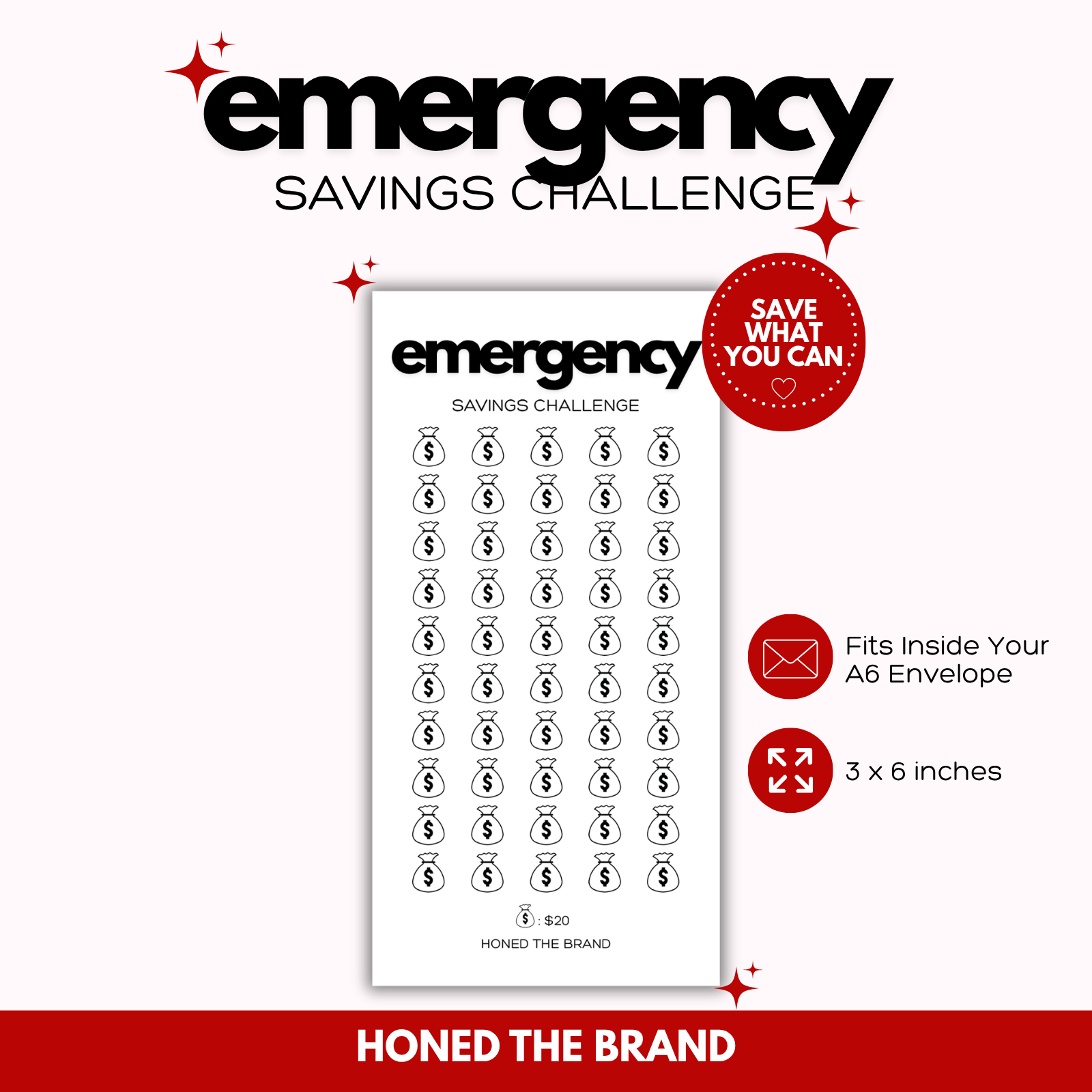 Minimal Emergency Fund Savings Challenge