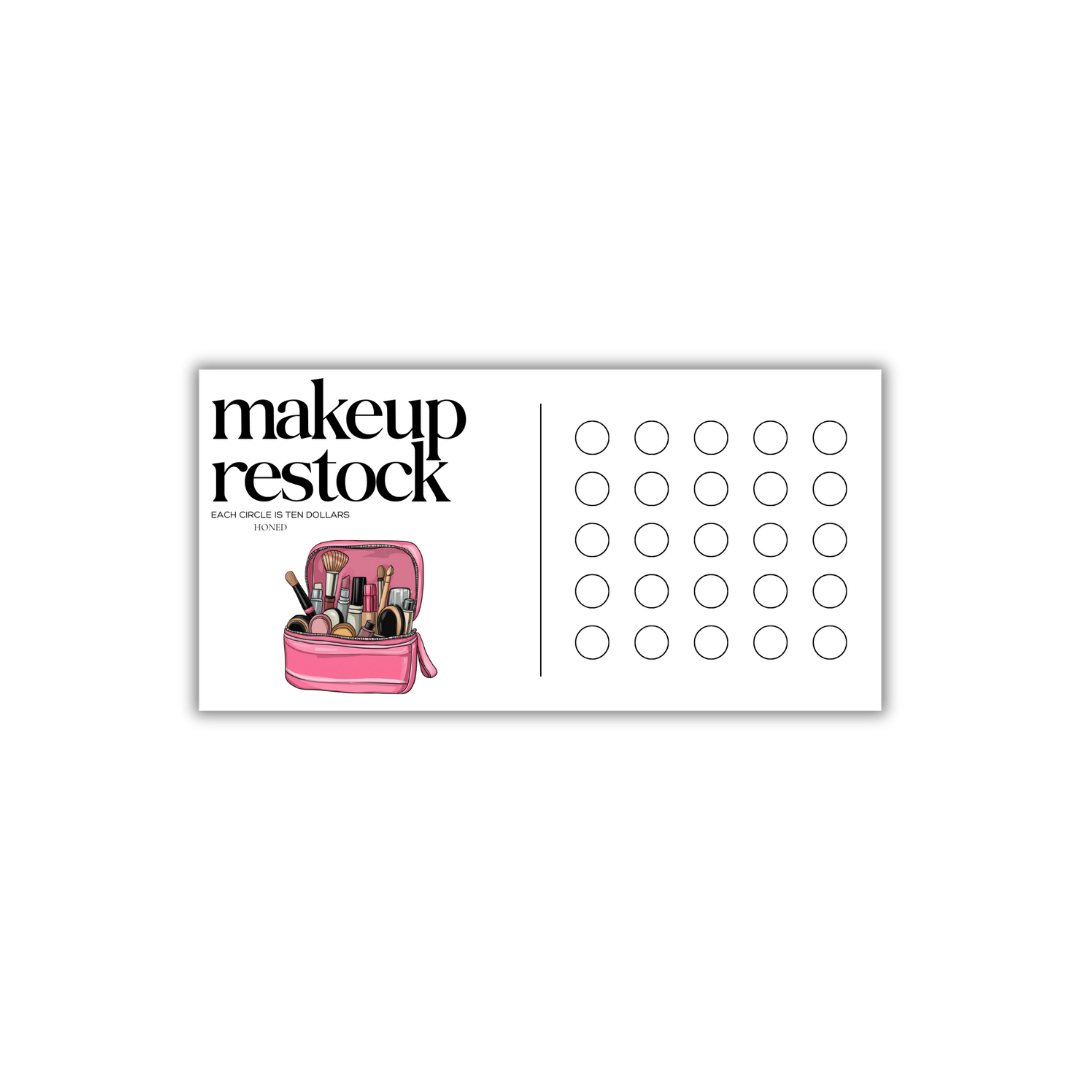 Makeup Restock Savings Challenge