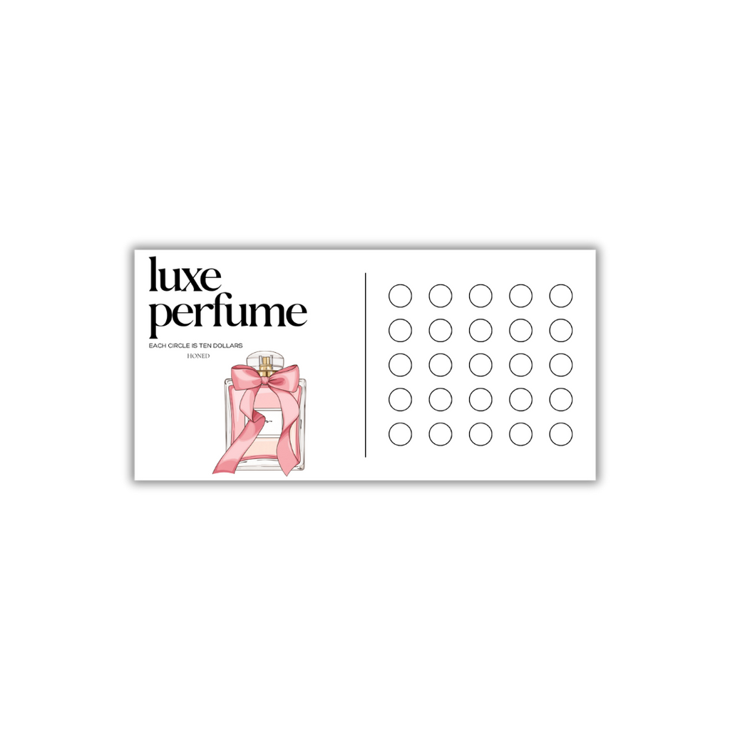 Luxe Perfume Savings Challenge