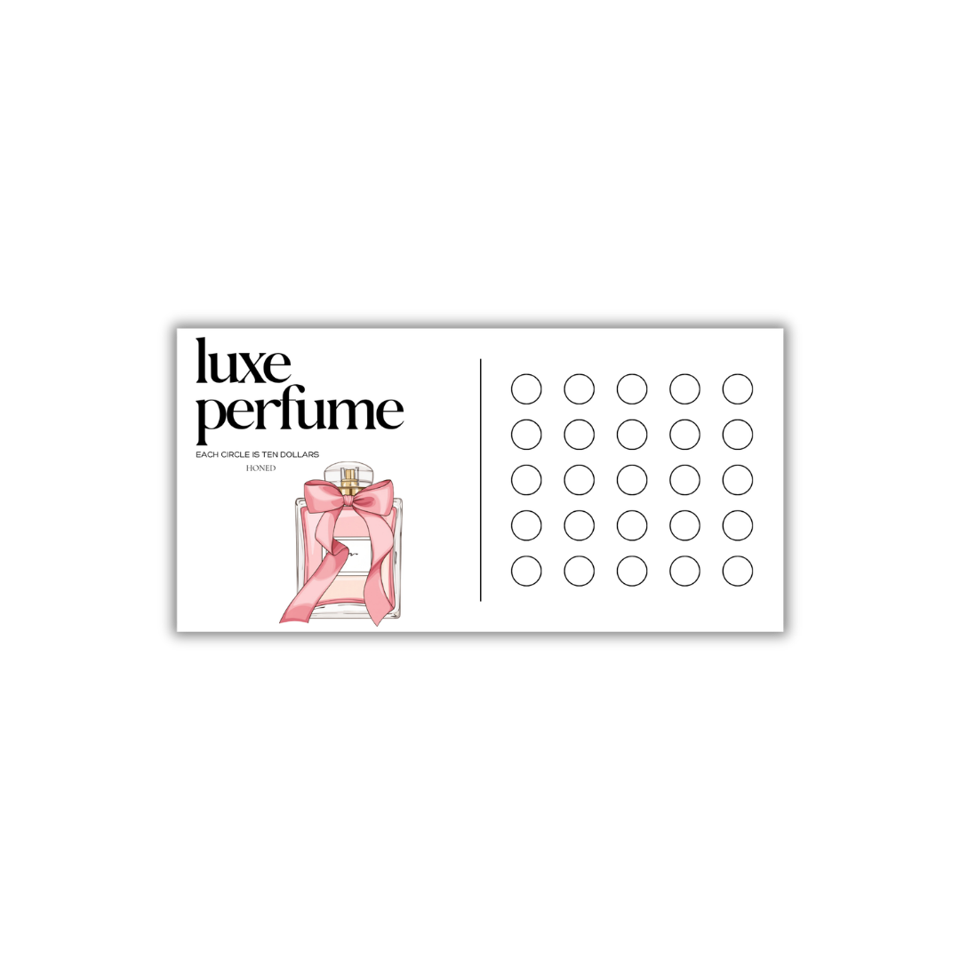 Luxe Perfume Savings Challenge
