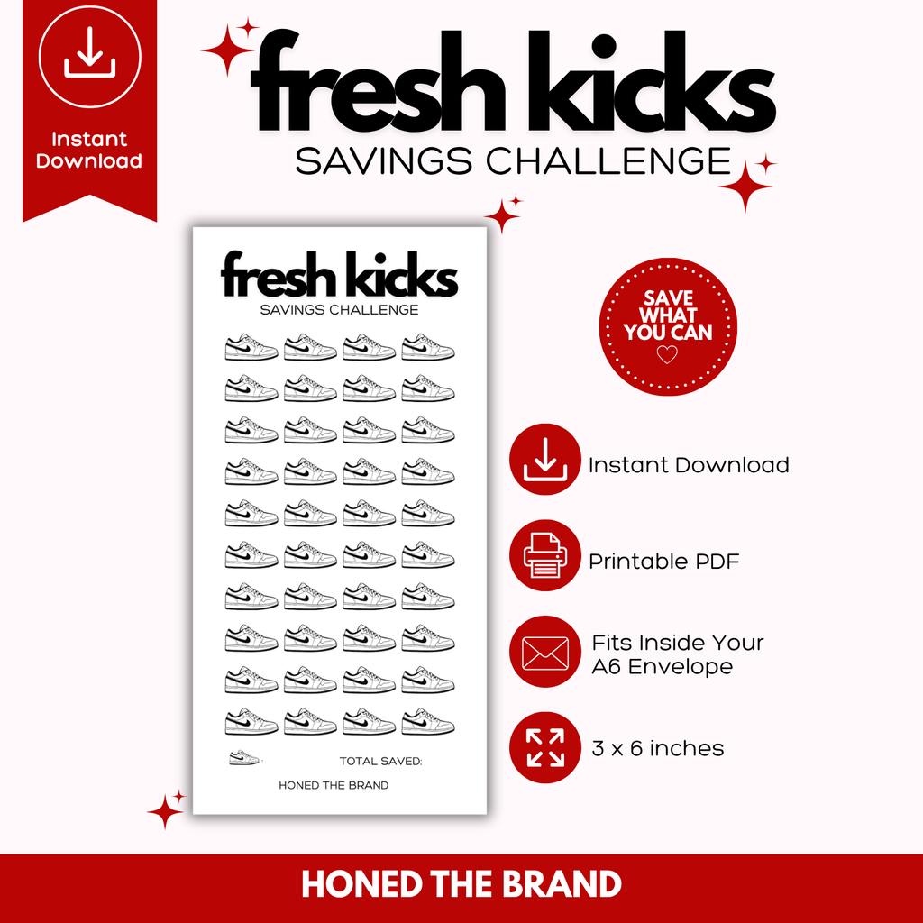 Digital A6 Minimal Fresh Kicks Savings Challenge