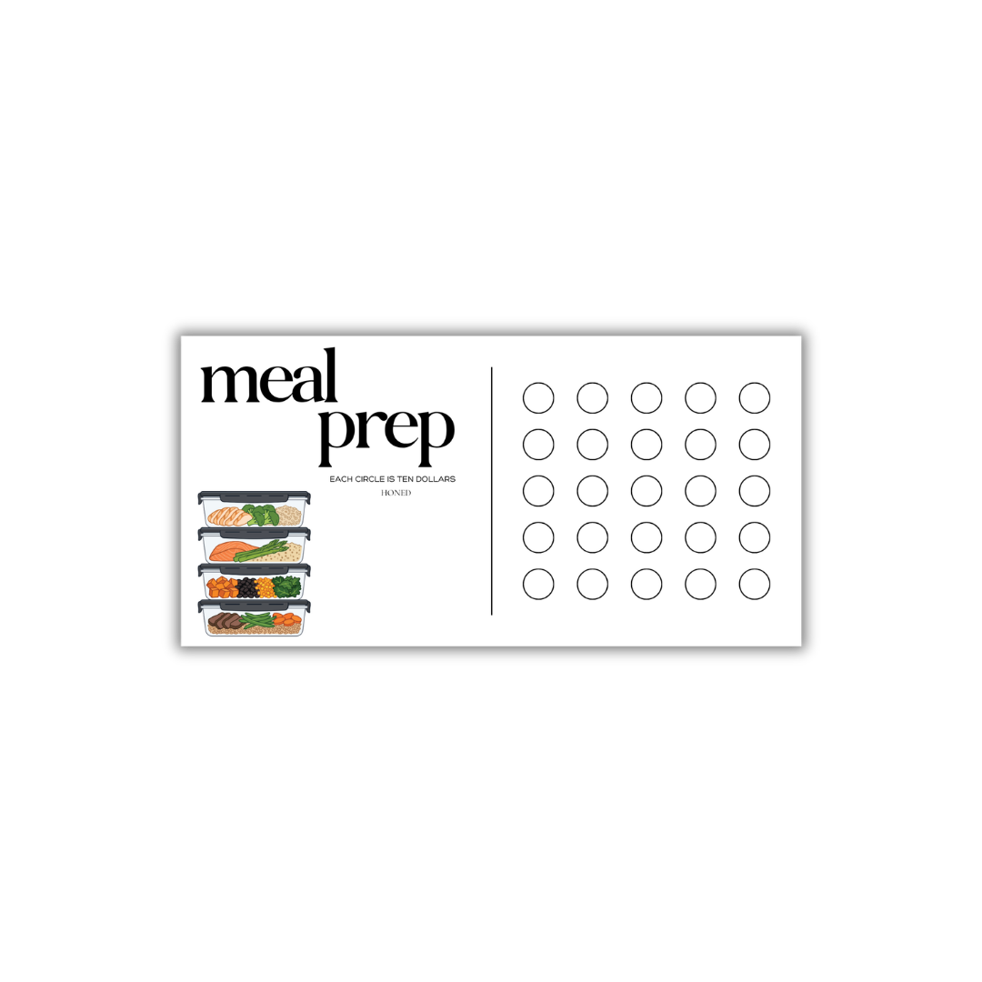Meal Prep Savings Challenge