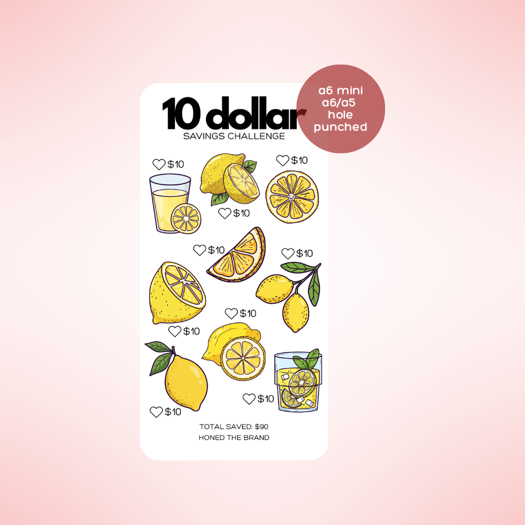 10 Dollar Savings Challenge