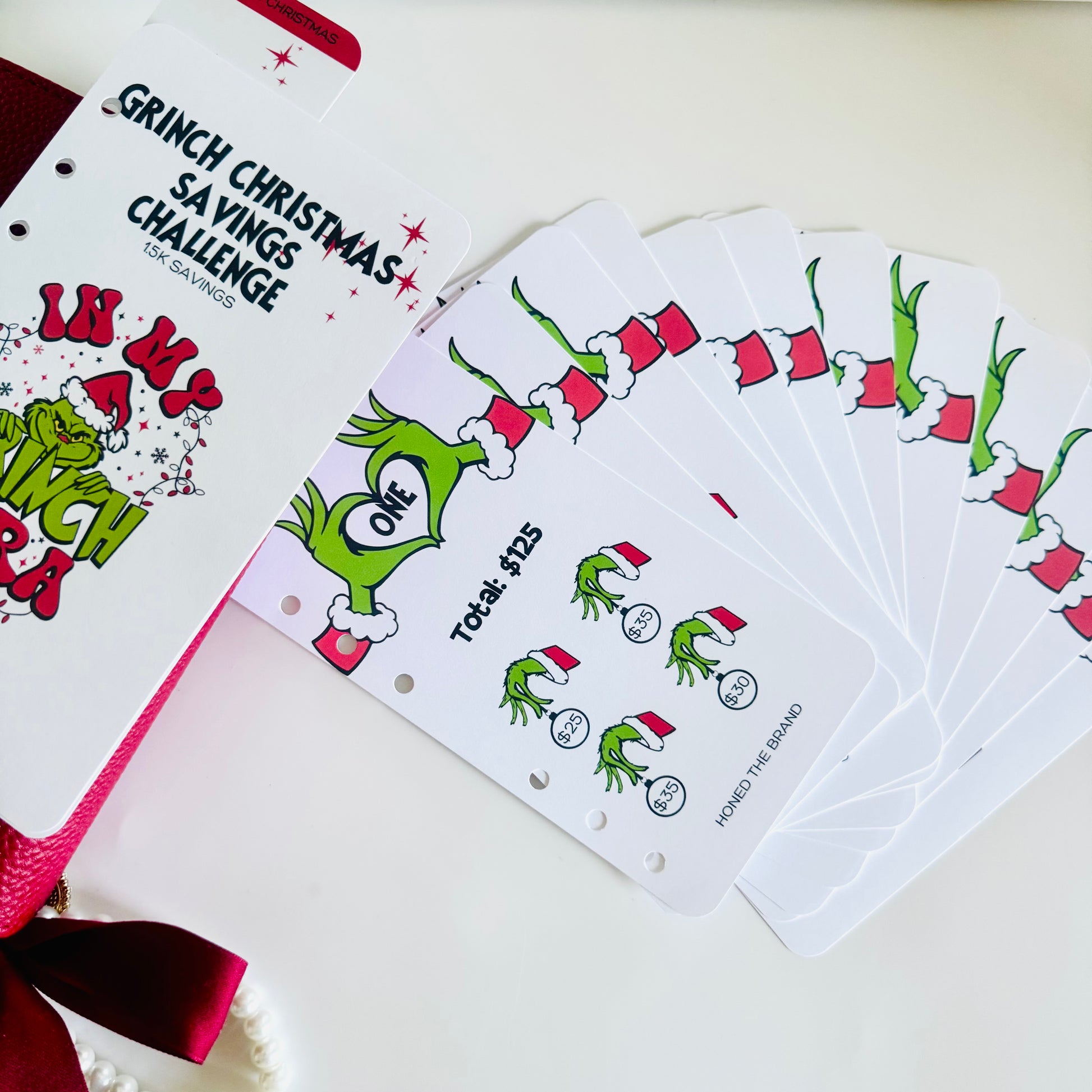 Grinch Christmas 1.5K Savings Challenge Bundle