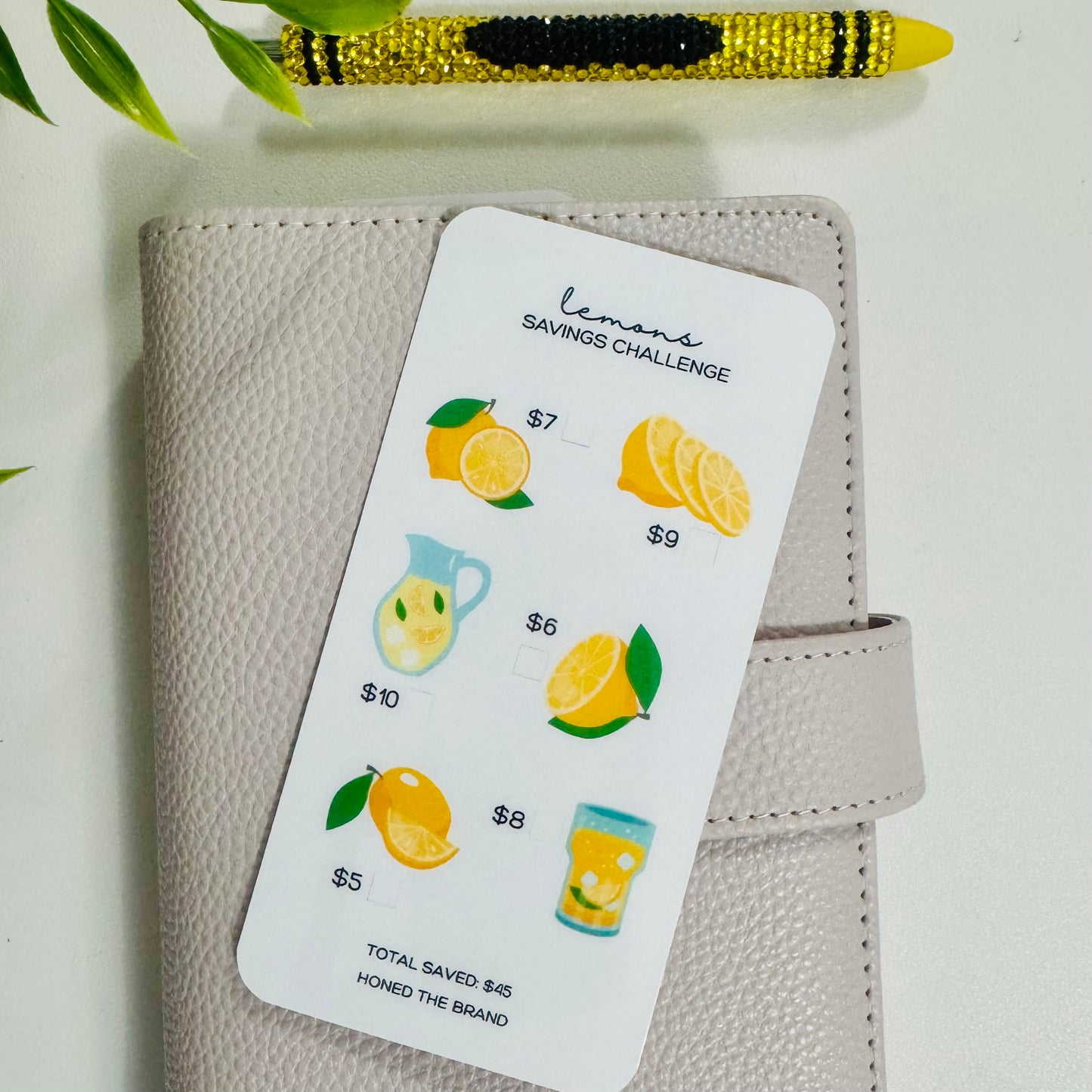 Lemons Mini Savings Challenge