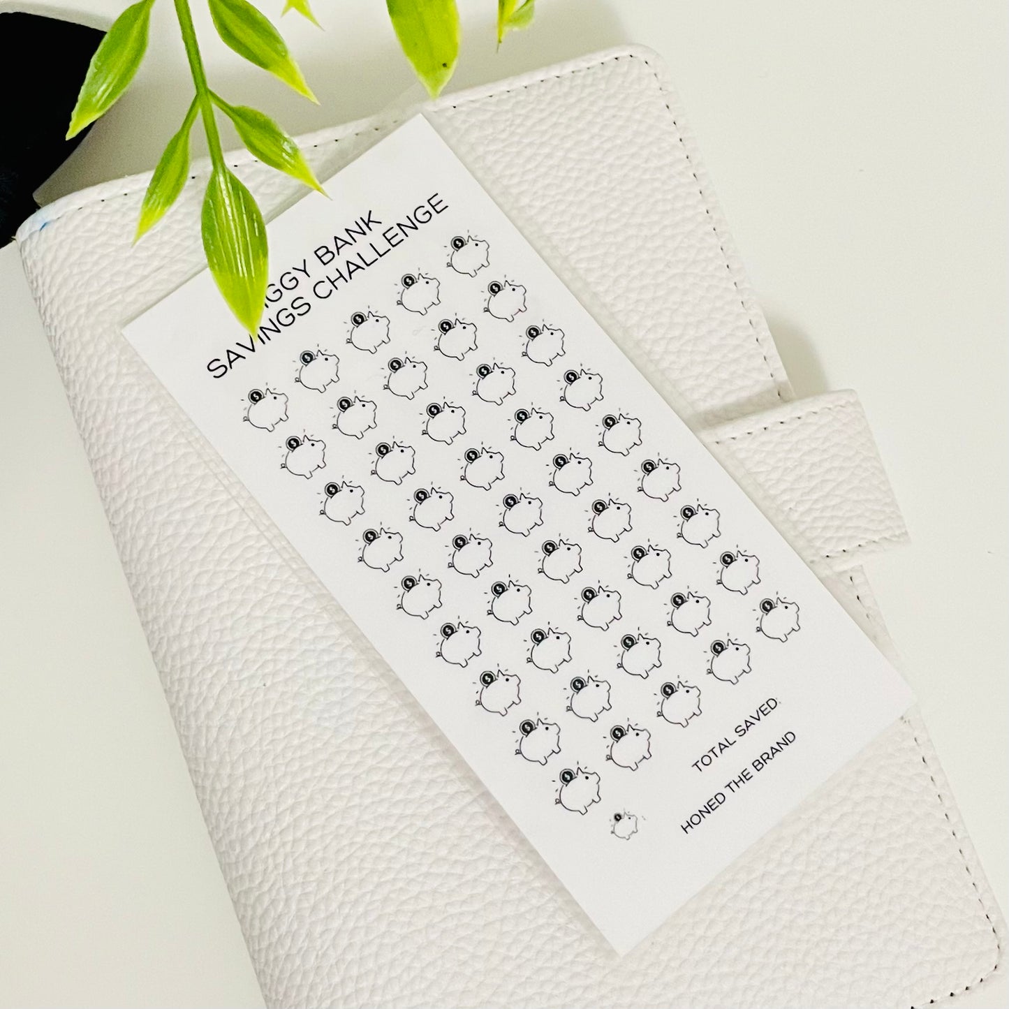 Piggy Bank Savings Challenge