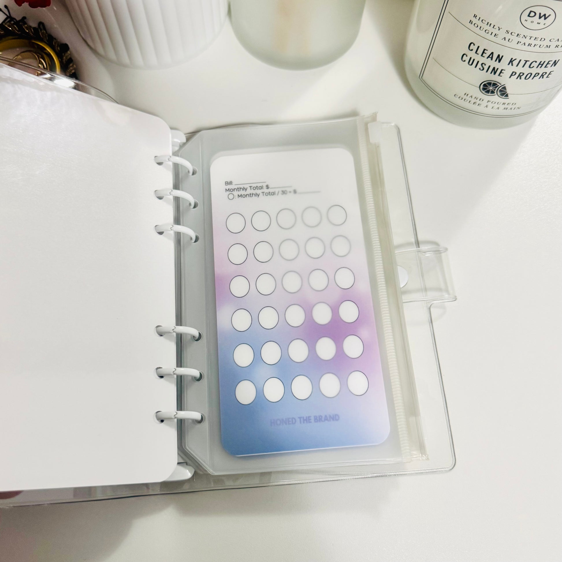 Month Ahead Savings Challenge Binder