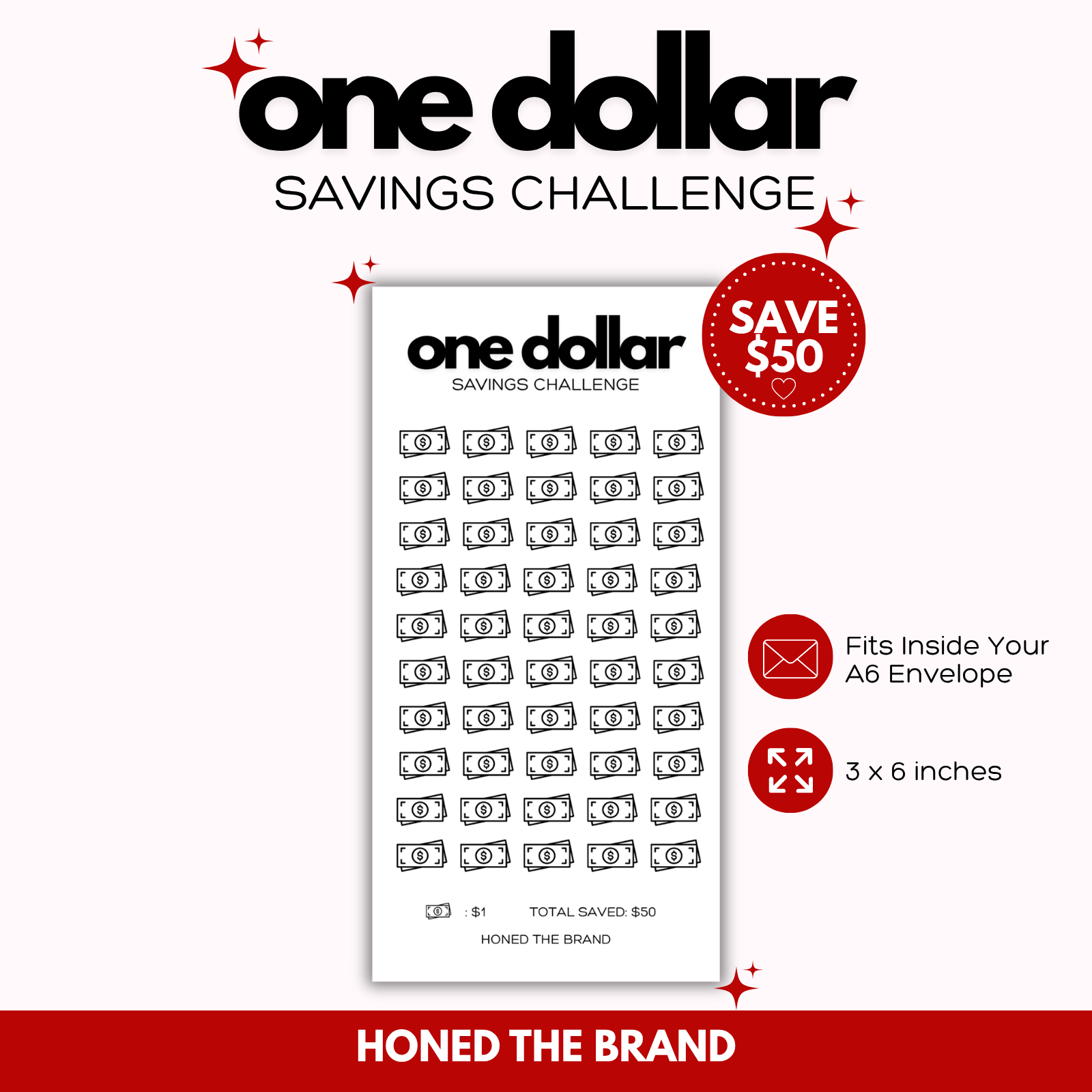 Minimal 1 Dollar Savings Challenge