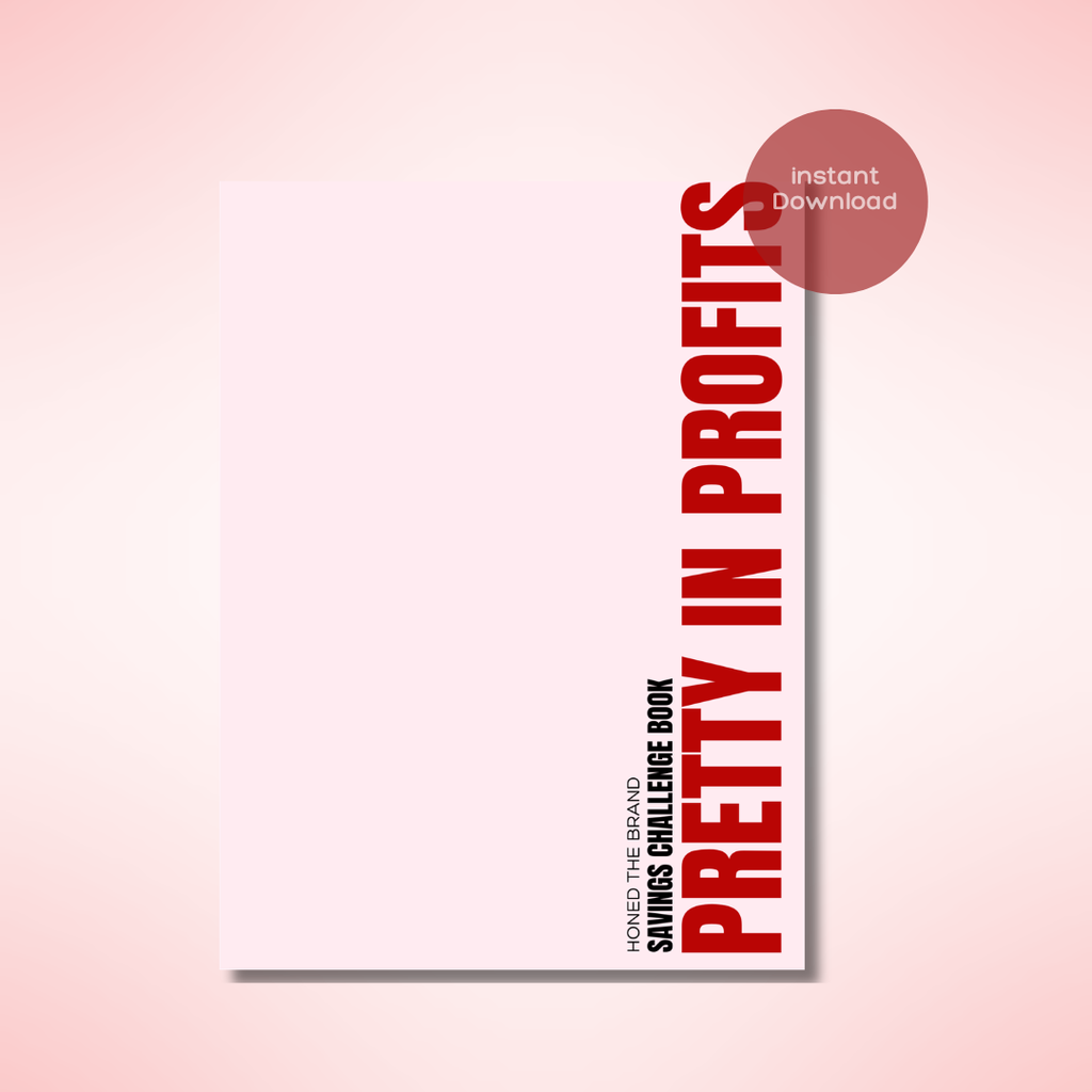 Digital Pretty In Profits Challenge Book