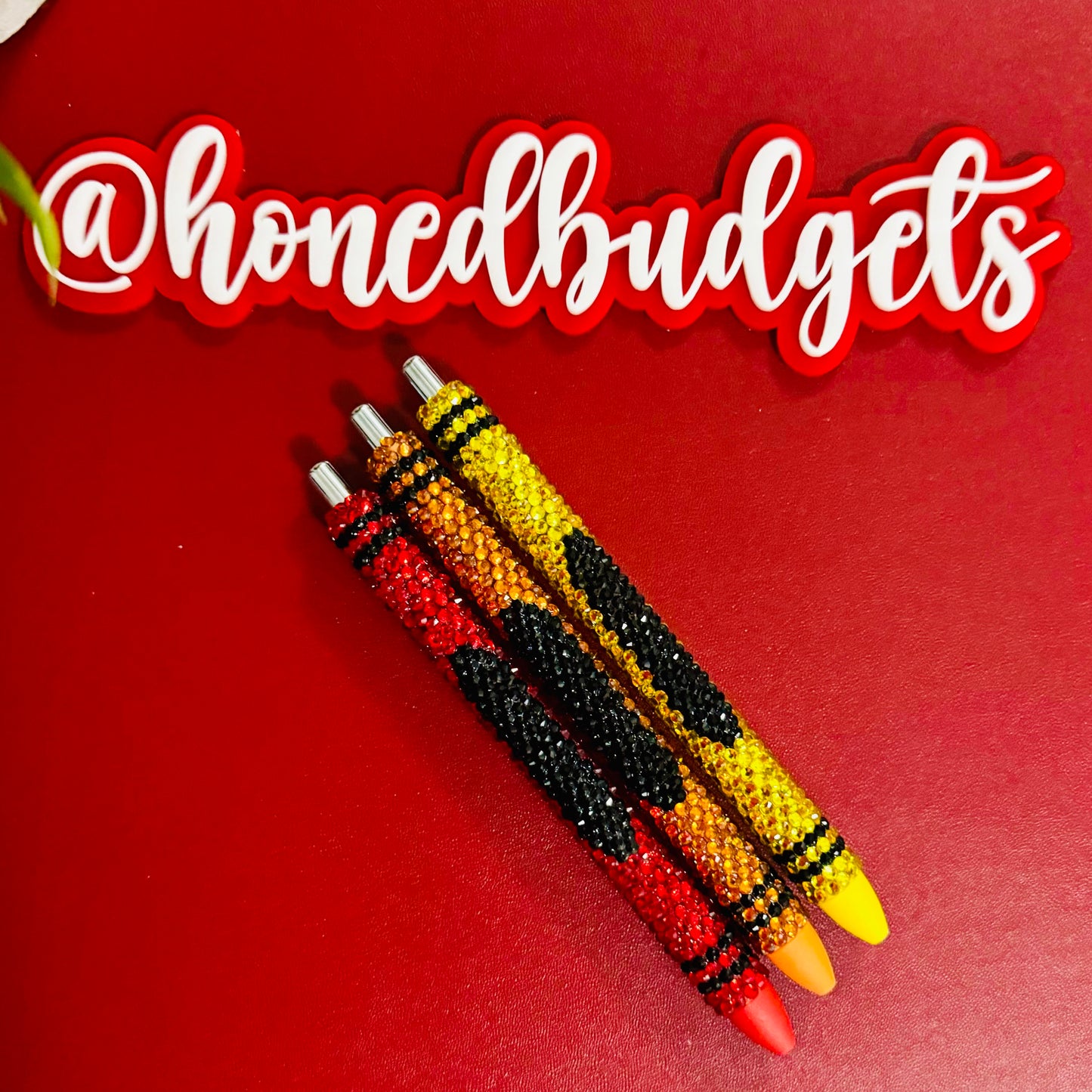 Crayon Rhinestone Pen