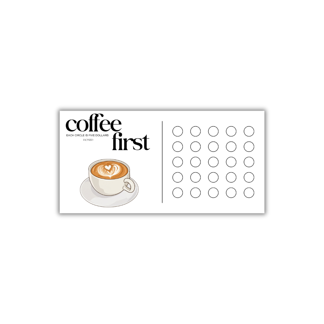 Coffee First Savings Challenge