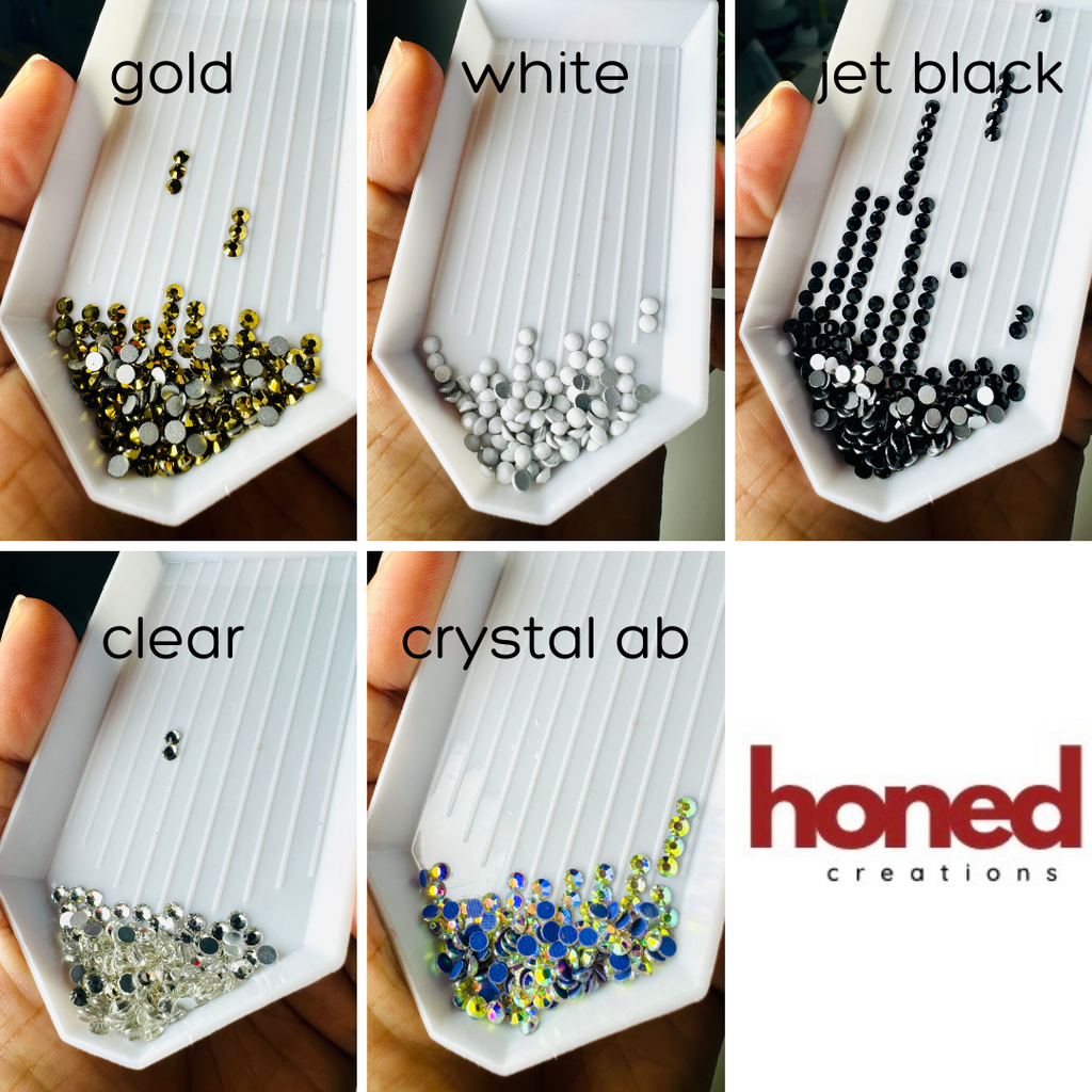 Solid Colour Rhinestone Pen