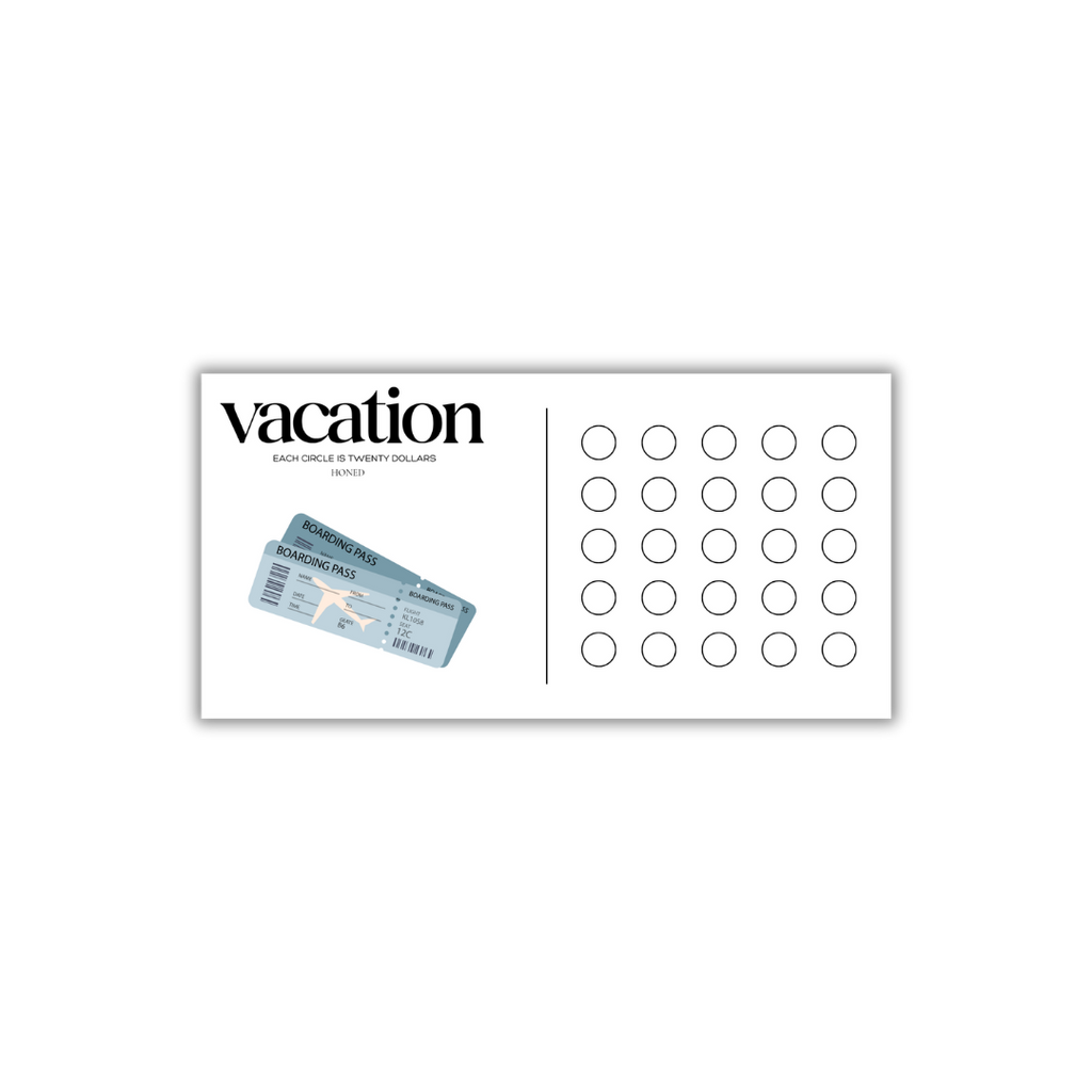 Vacation Savings Challenge