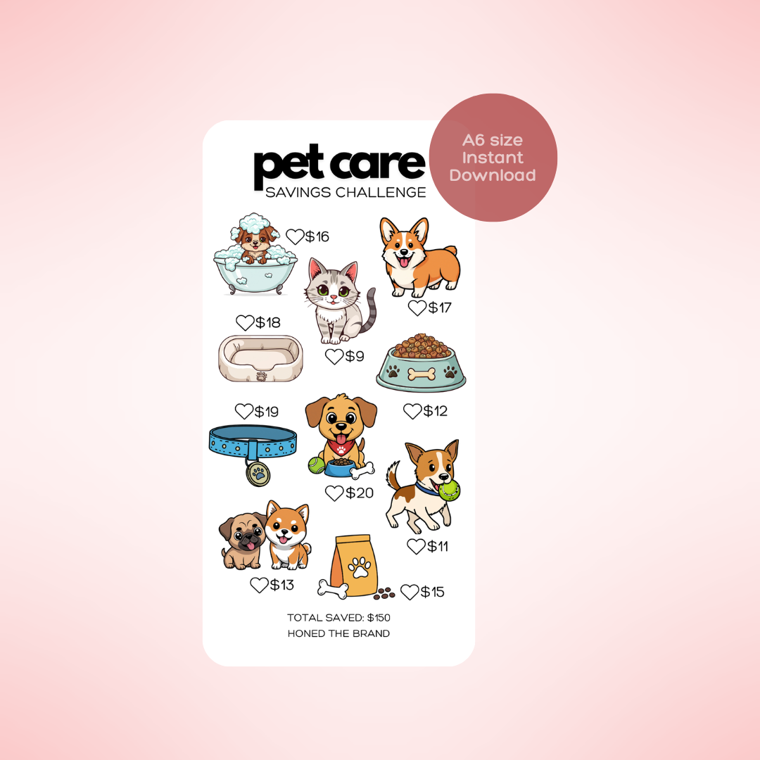 Digital A6 Pet Care Savings Challenge