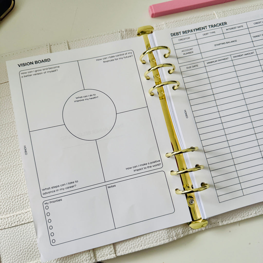 A5 Daily Planner Inserts