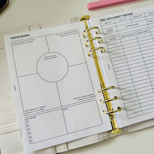 A5 Daily Planner Inserts
