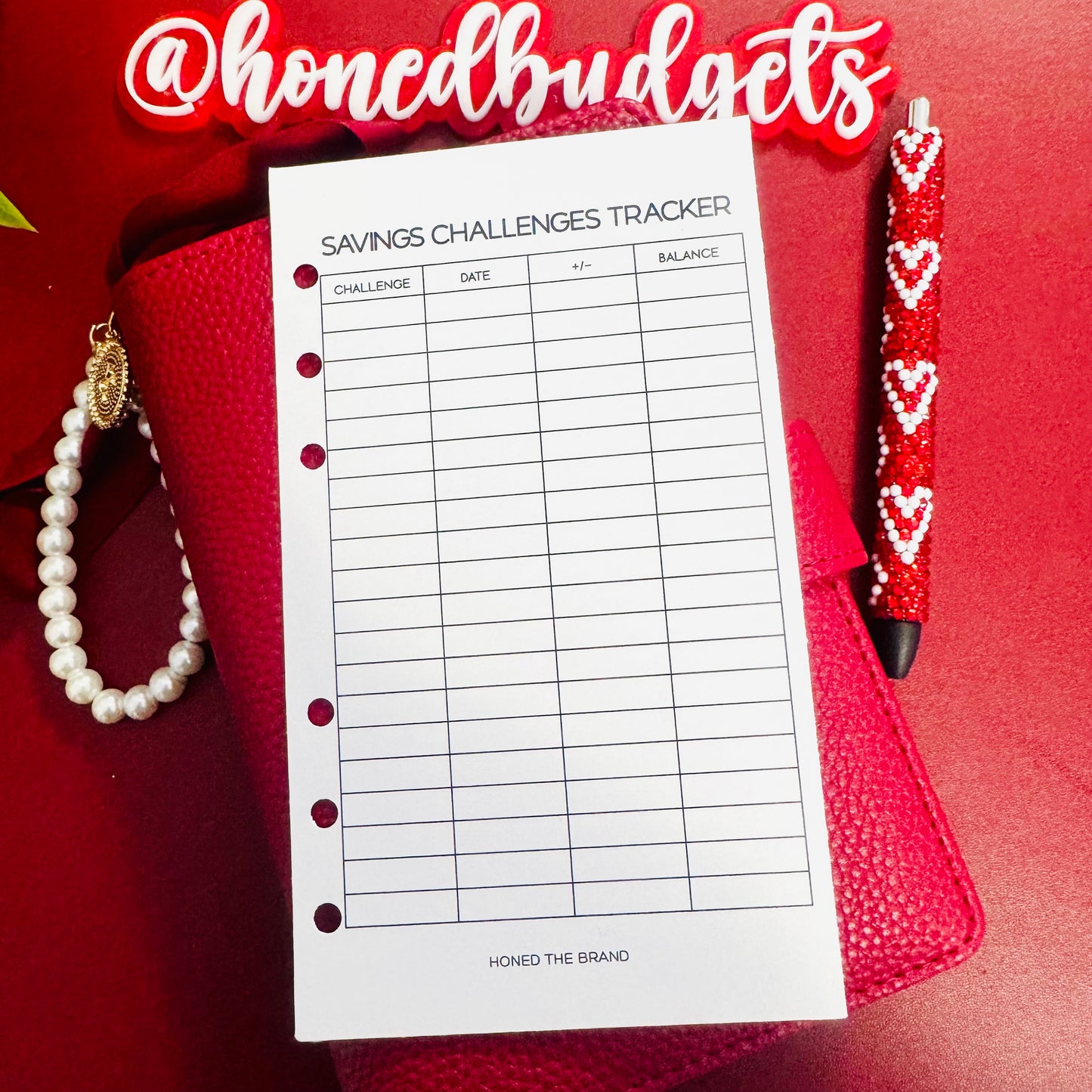Savings Challenges Tracker