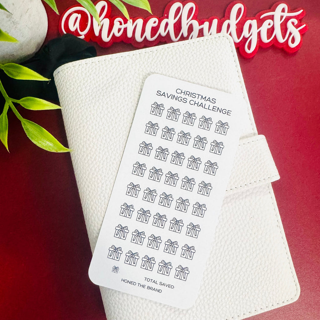 Minimal Christmas Savings Challenge