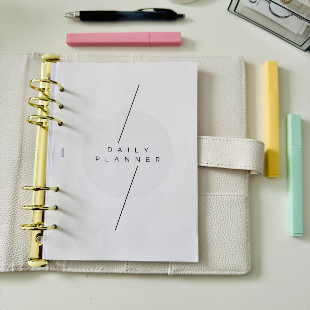 A5 Daily Planner Inserts