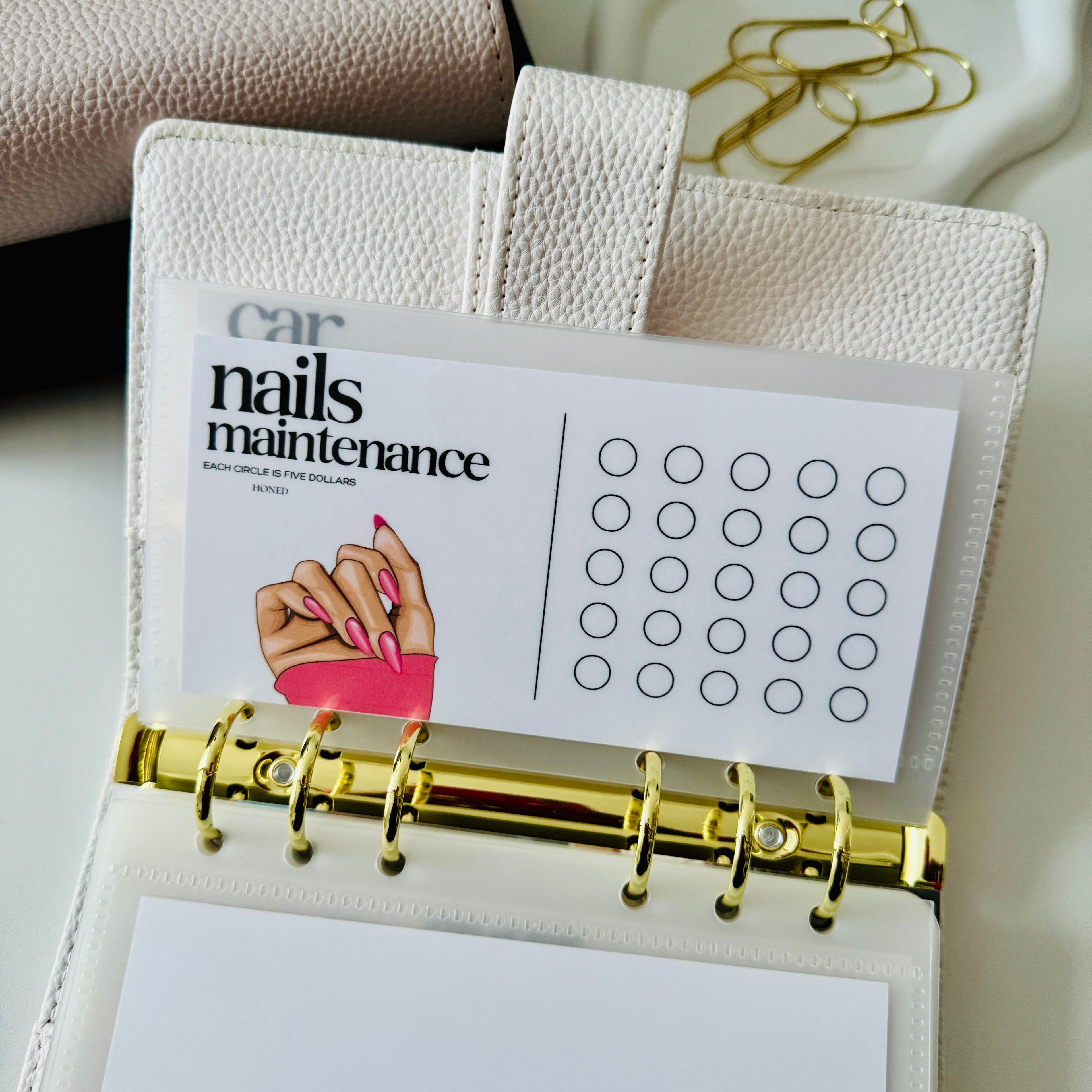 Nails Maintenance Savings Challenge