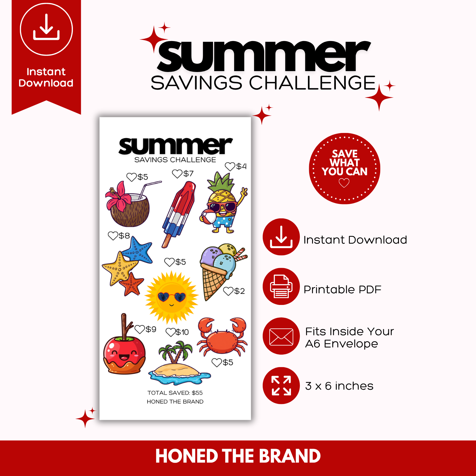 Digital A6 Summer Savings Challenge