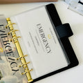 Chapter Cash Envelope Inserts