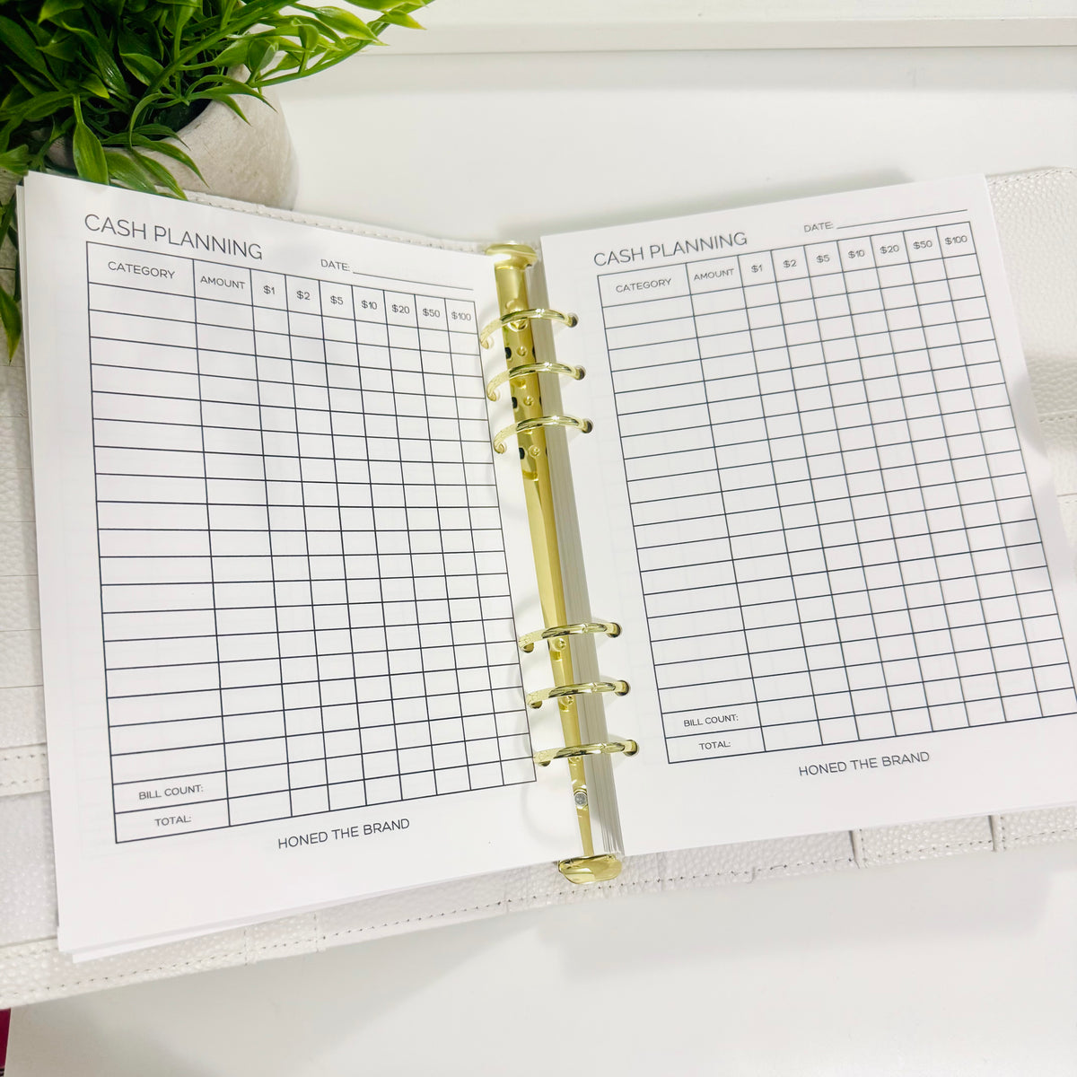 Digtial A5 Budget Planner