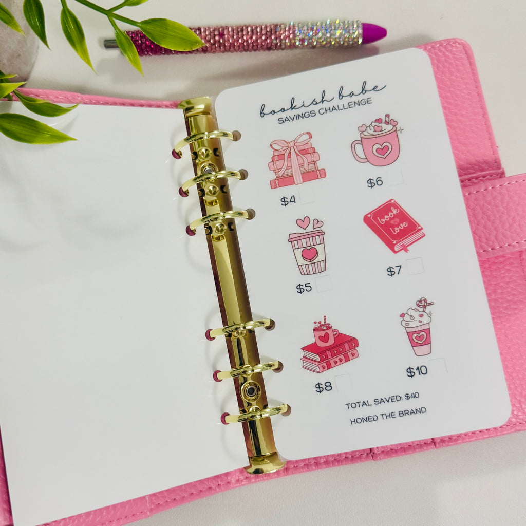 Bookish Babe Mini Savings Challenge