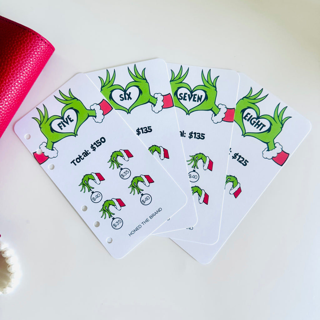 Grinch Christmas 1.5K Savings Challenge Bundle
