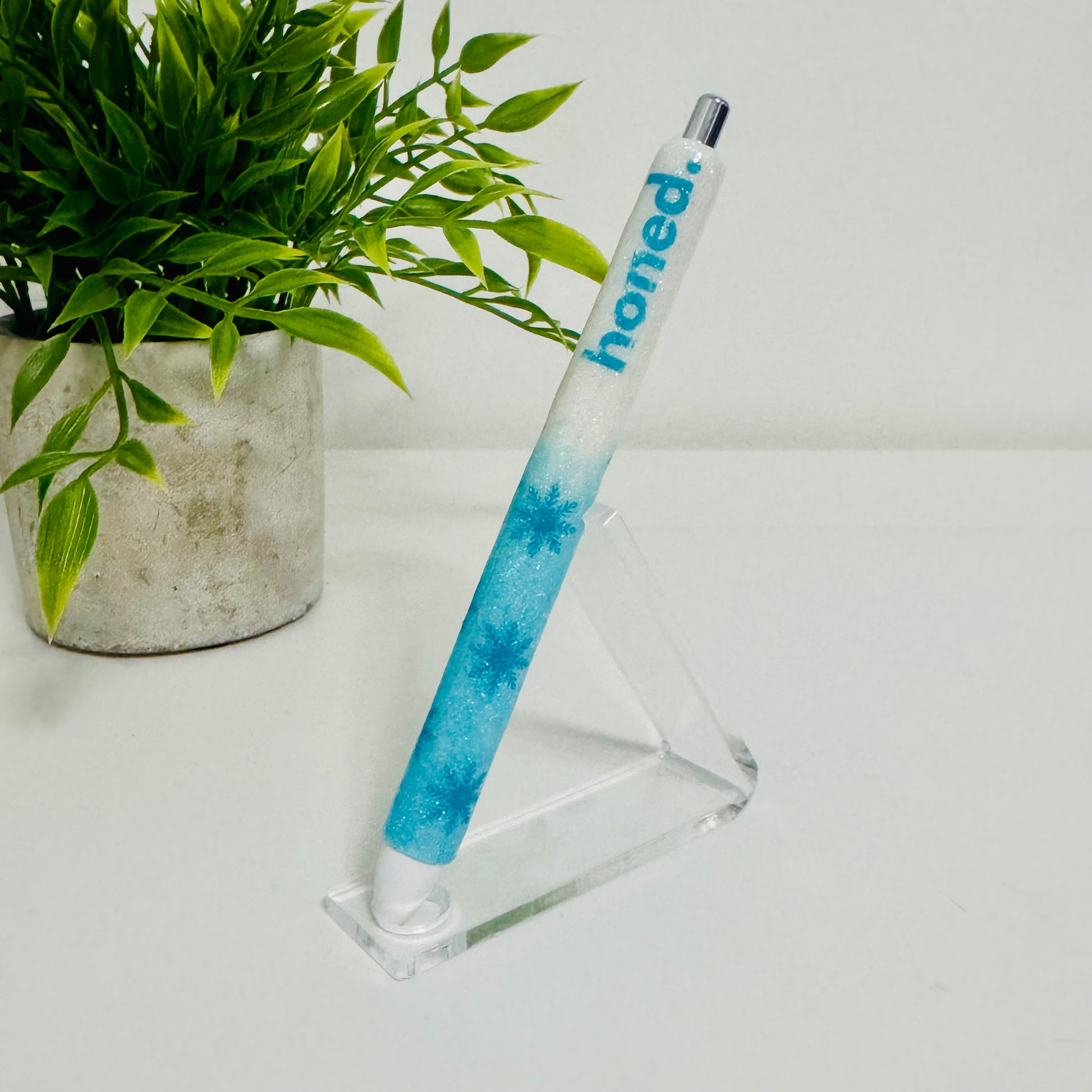 Snowflake Glitter Pen