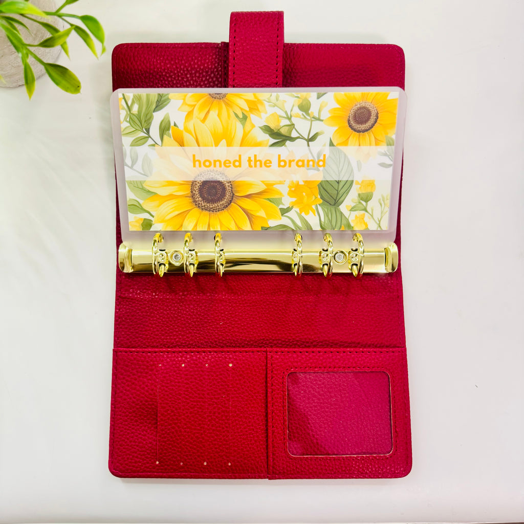 Yellow Sunflower Cash Envelopes