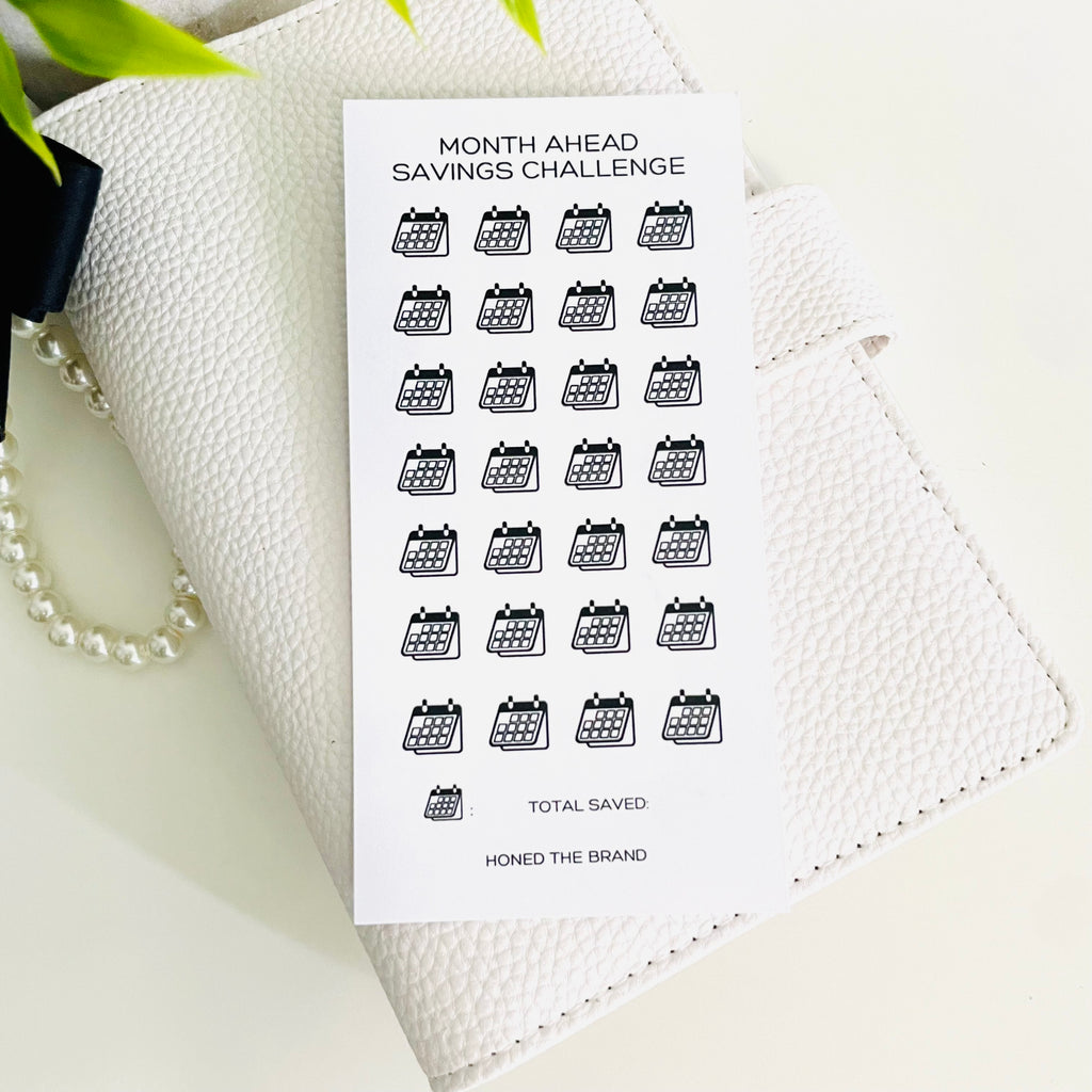 Month Ahead Savings Challenge