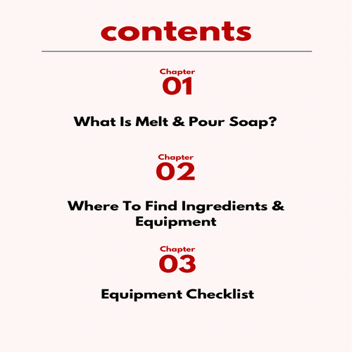 Beginner's Guide To Melt And Pour Soap Making