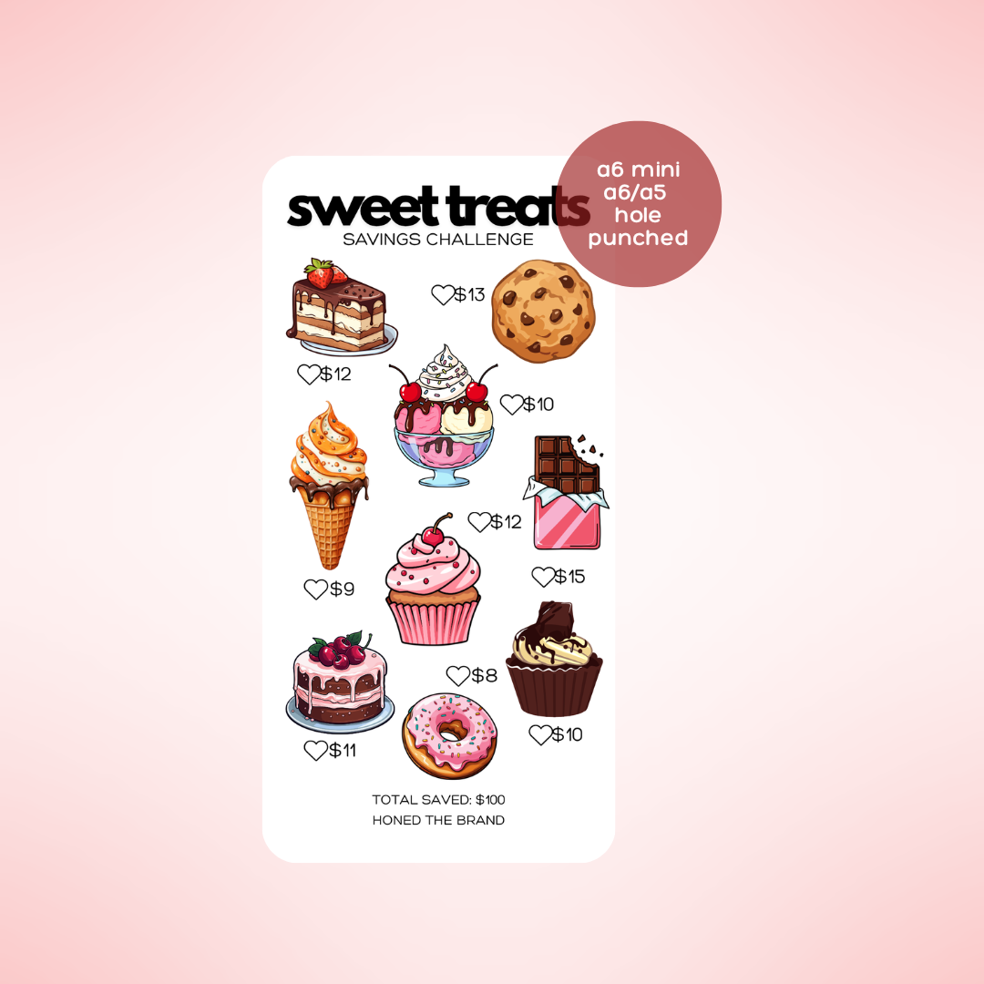 Sweet Treats Savings Challenge