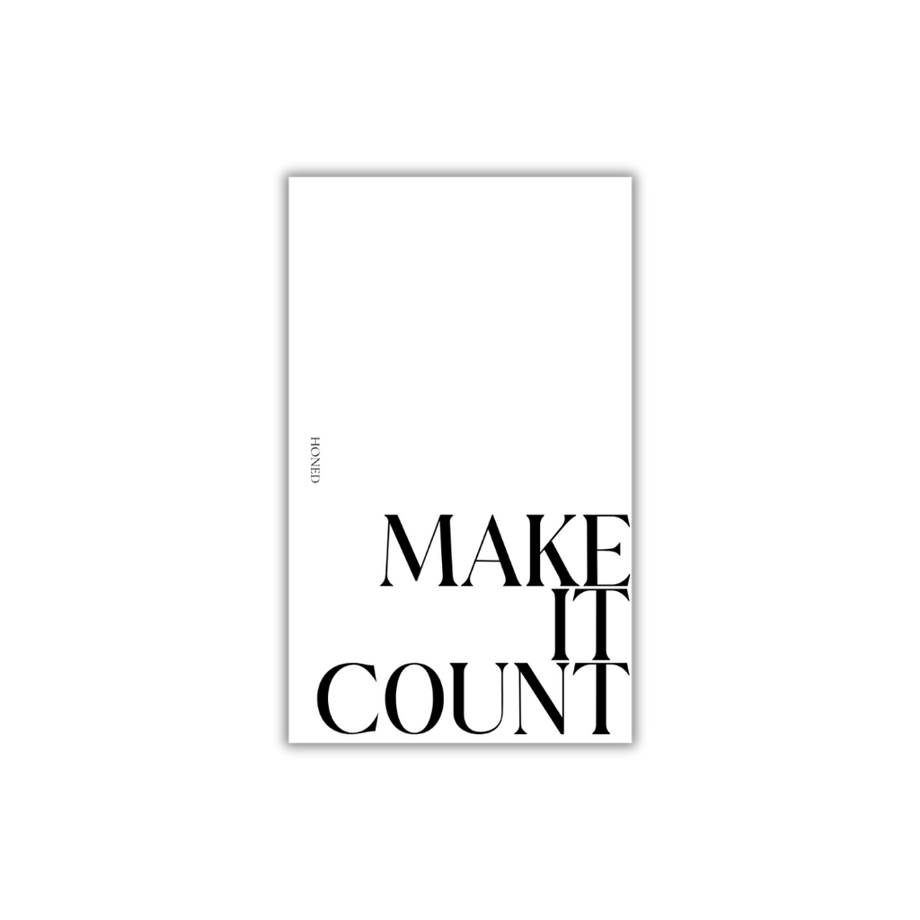 Make It Count Dashboard