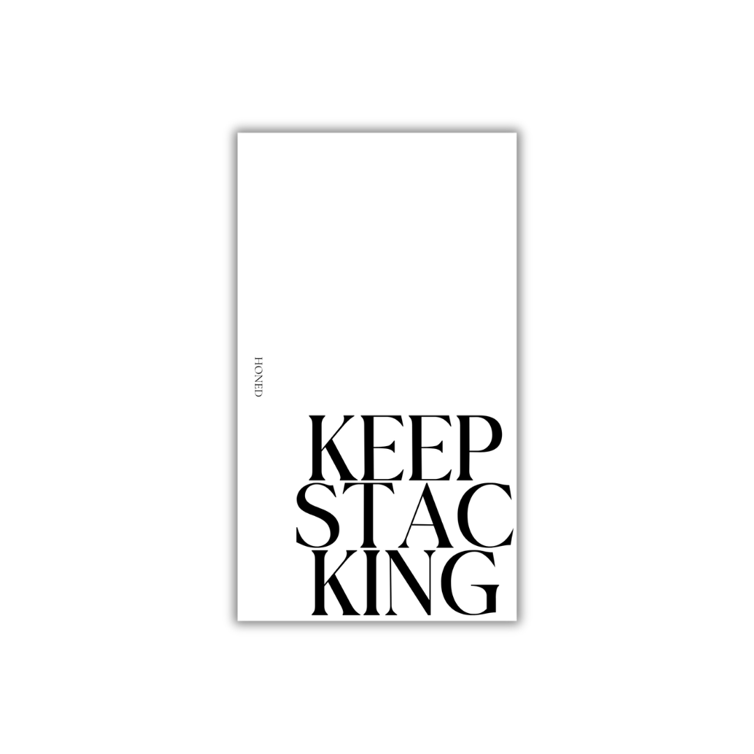 Keep Stacking Dashboard
